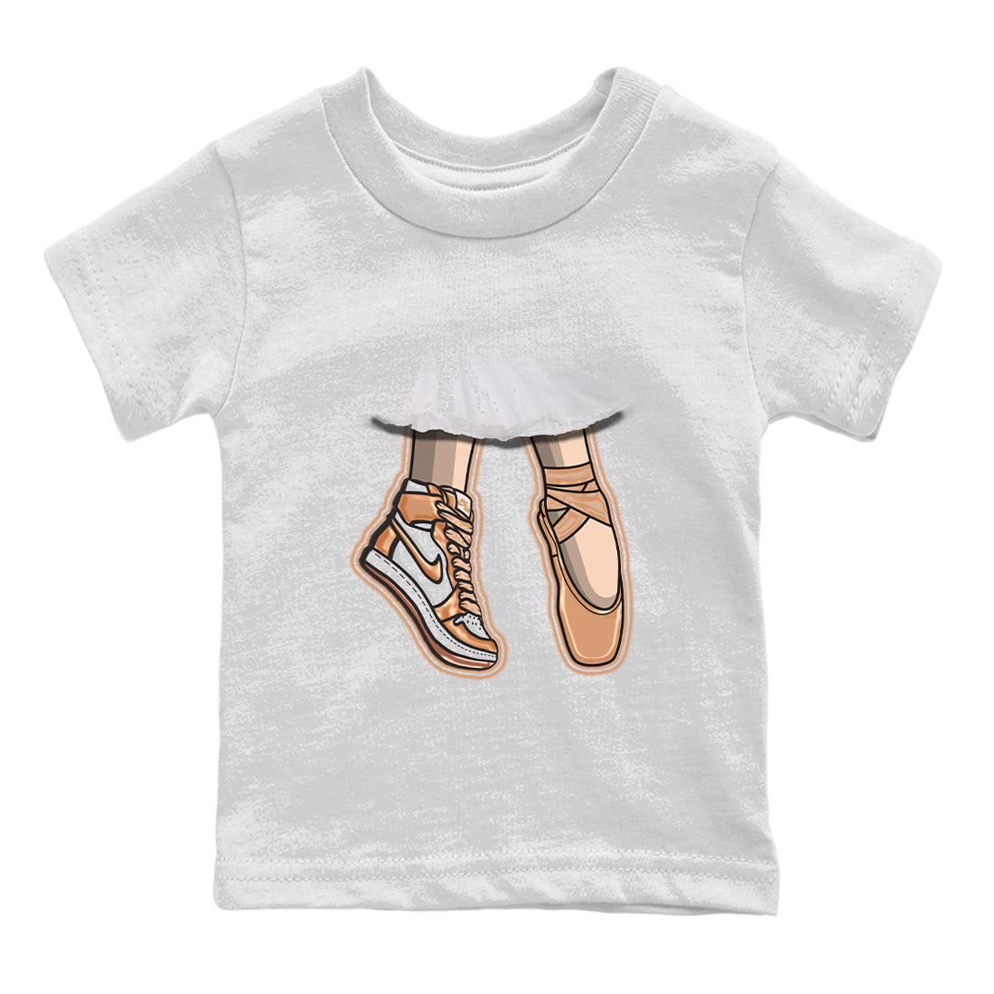 Ballet Shoes snkmatch Tee Kids - Air Jordan 1 Praline