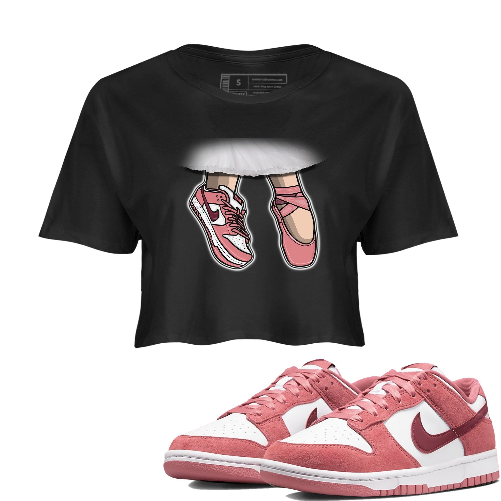 Ballet Shoes snkmatch Women's Top - Dunk Valentines Day 2024