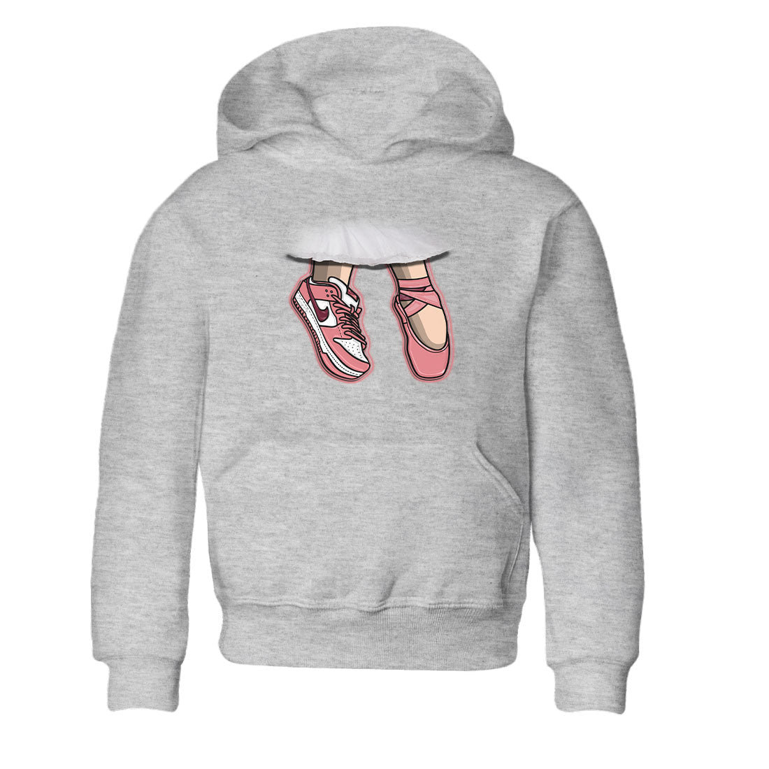 Ballet Shoes snkmatch Tees Kids - Dunk Valentines Day 2024