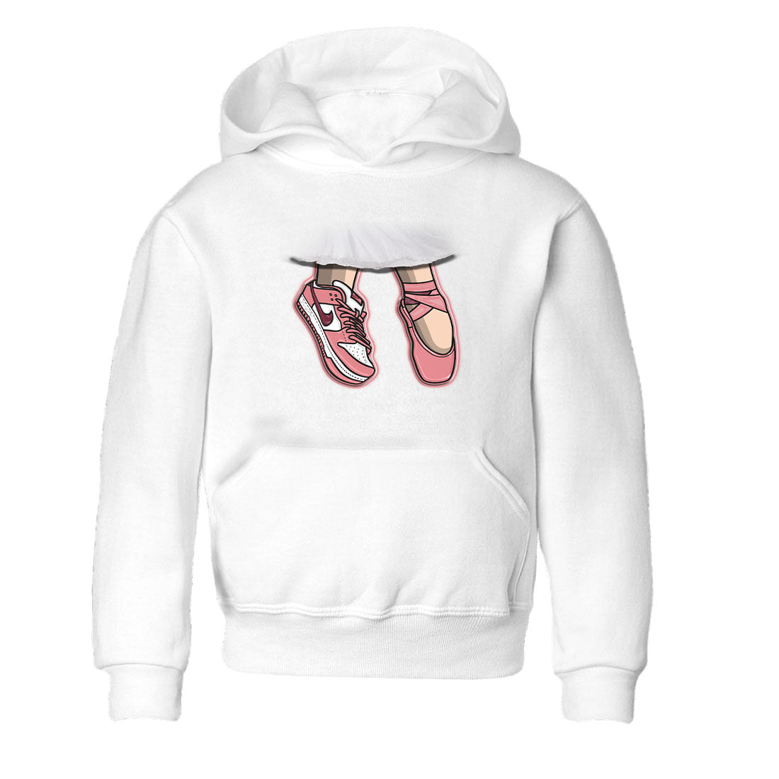 Ballet Shoes snkmatch Tees Kids - Dunk Valentines Day 2024