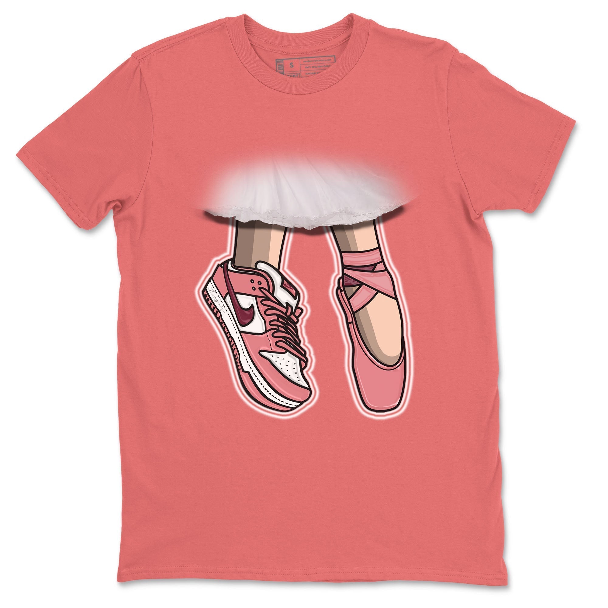 Ballet Shoes snkmatch Tees - Dunk Valentines Day 2024