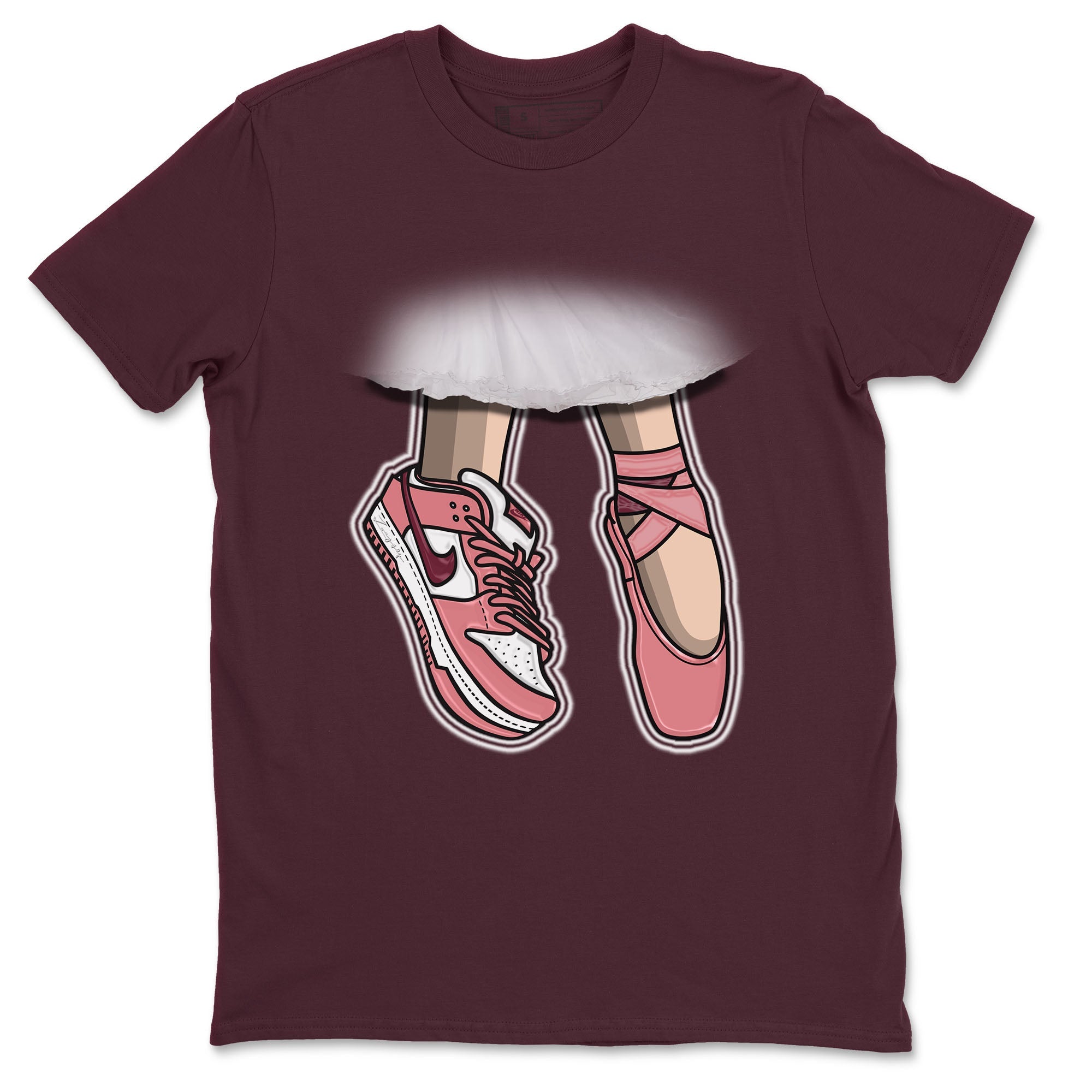 Ballet Shoes snkmatch Tees - Dunk Valentines Day 2024