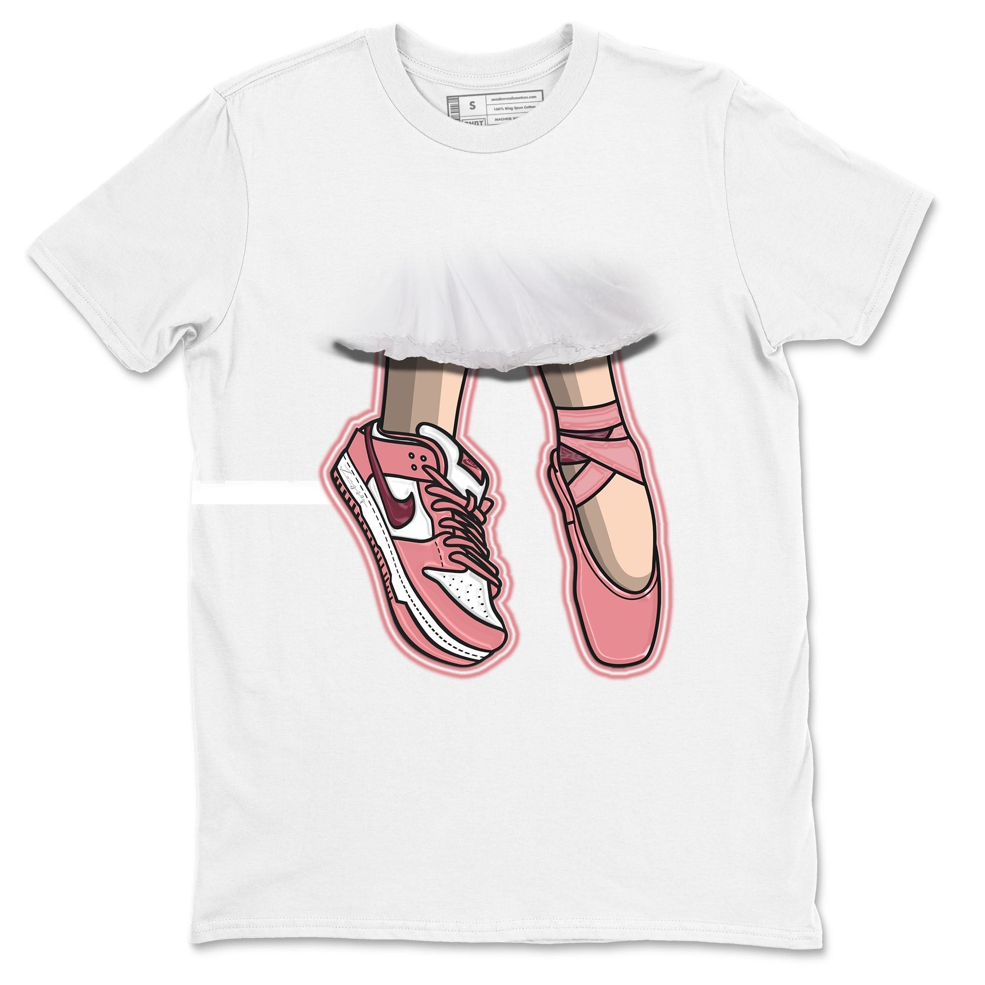 Ballet Shoes snkmatch Tees - Dunk Valentines Day 2024