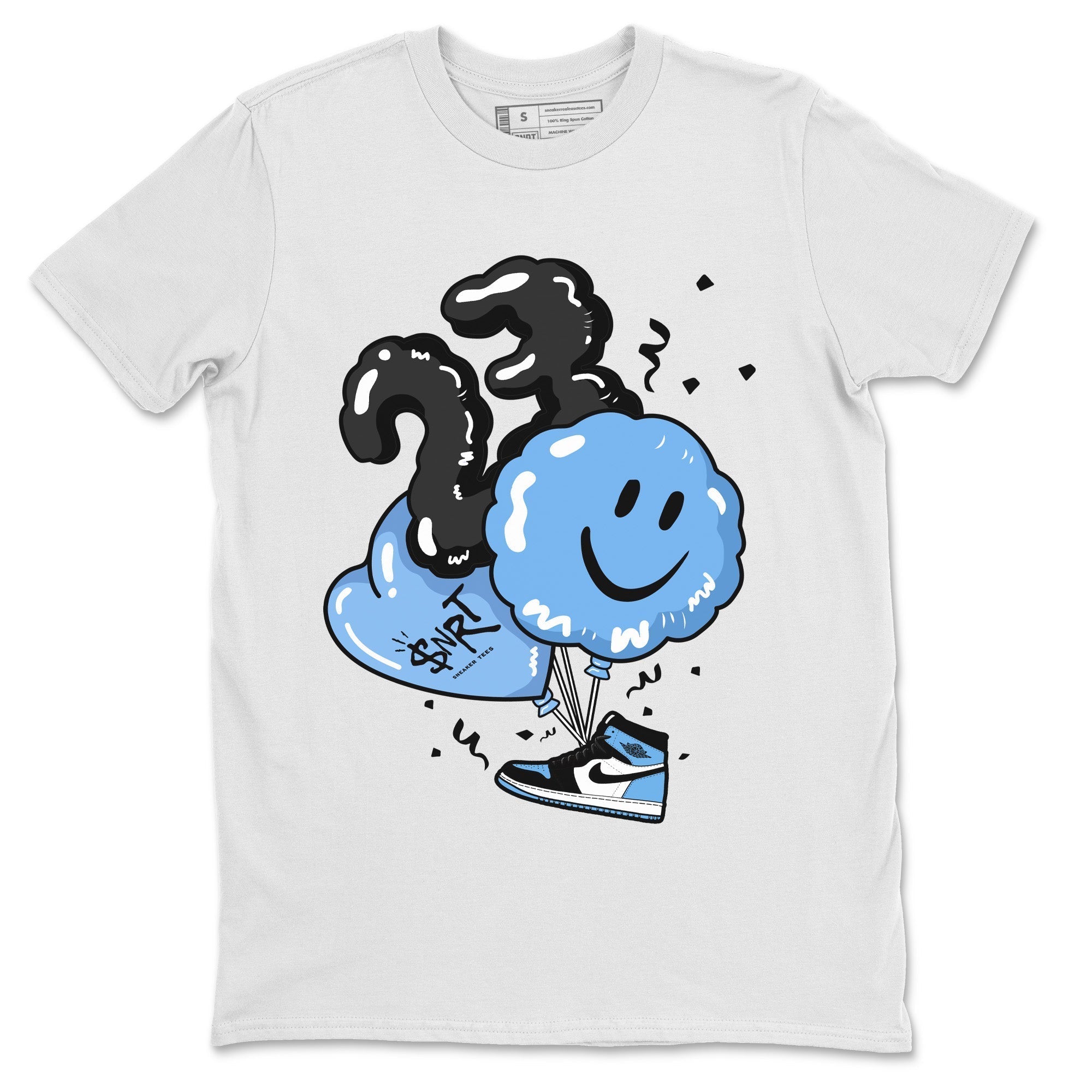 Balloon Unisex Tops - Air Jordan 1 UNC Toe