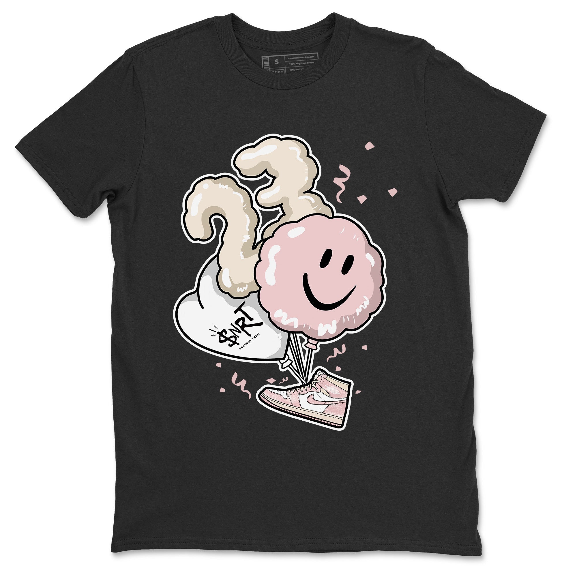 Balloon Unisex Tops - Air Jordan 1 Washed Pink