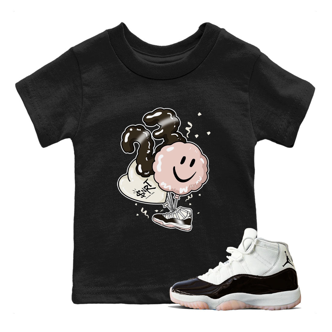 Balloon snkmatch Tee Kids - Air Jordan 11 Neapolitan
