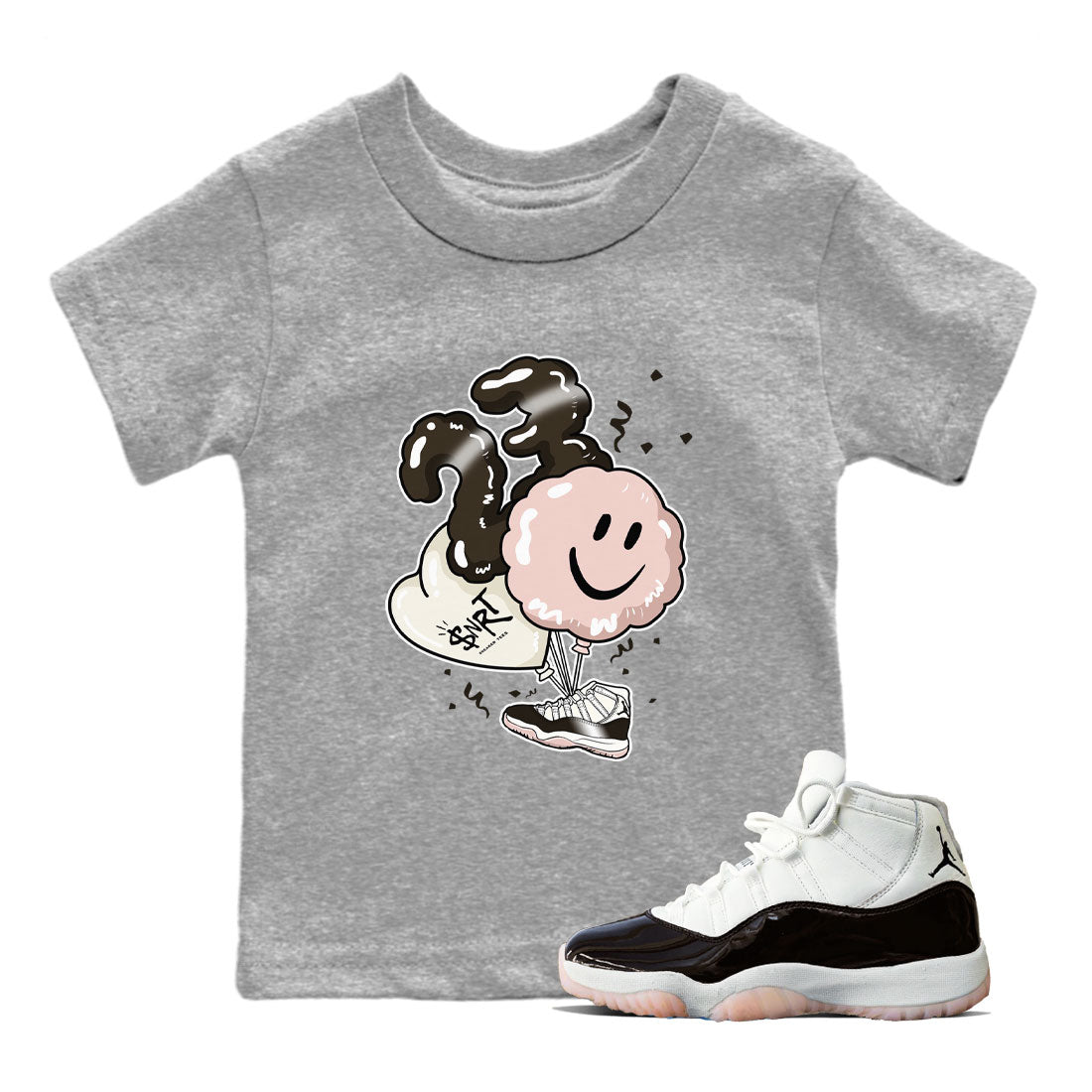 Balloon snkmatch Tee Kids - Air Jordan 11 Neapolitan