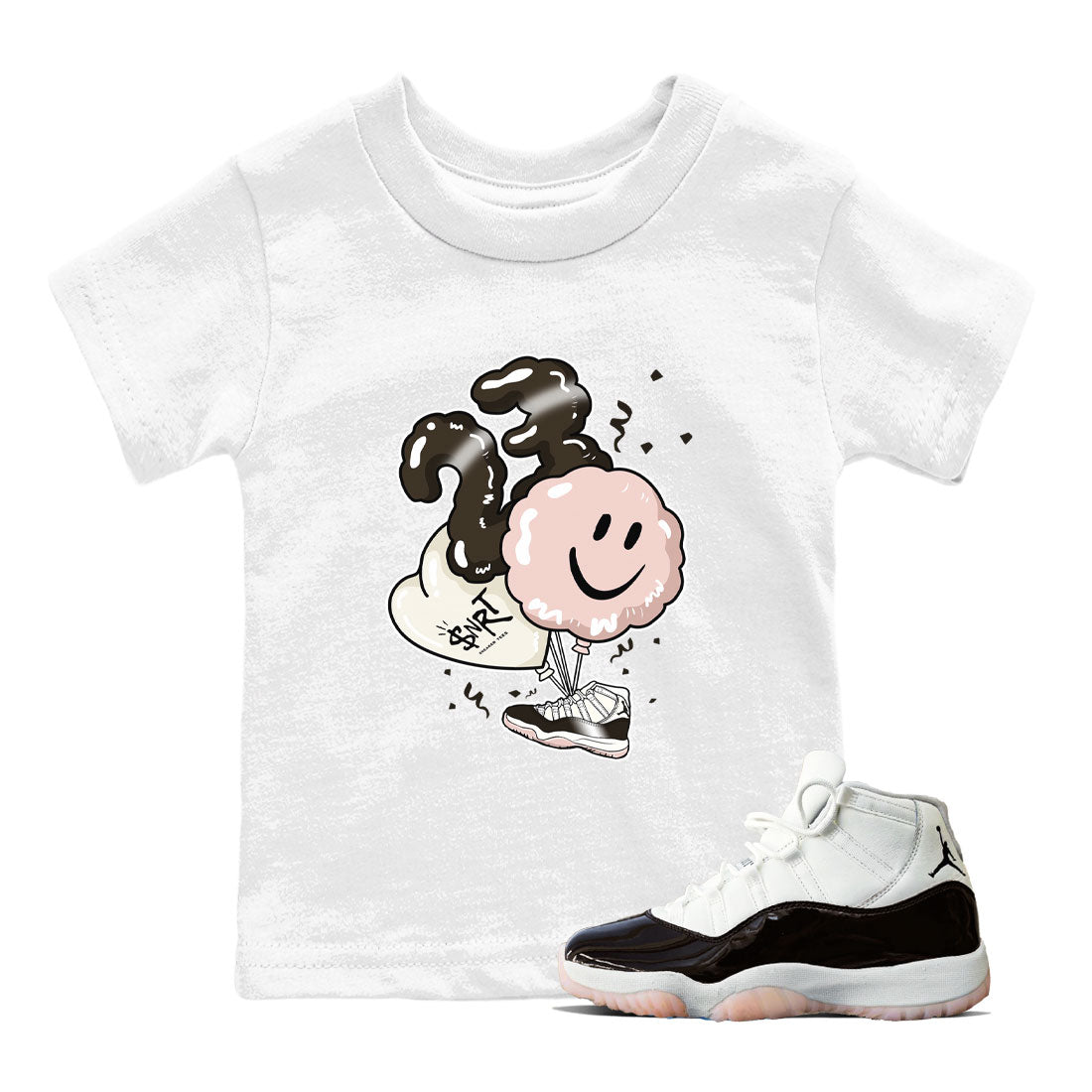 Balloon snkmatch Tee Kids - Air Jordan 11 Neapolitan