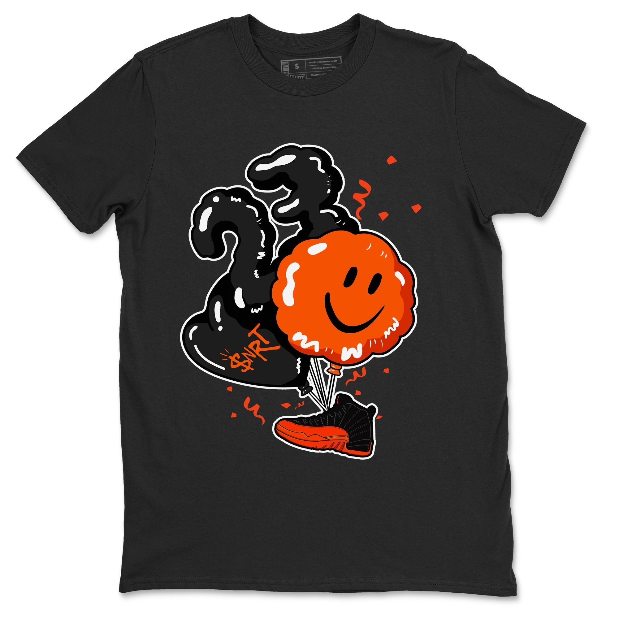 Balloon Unisex Tops - Air Jordan 12 Brilliant Orange