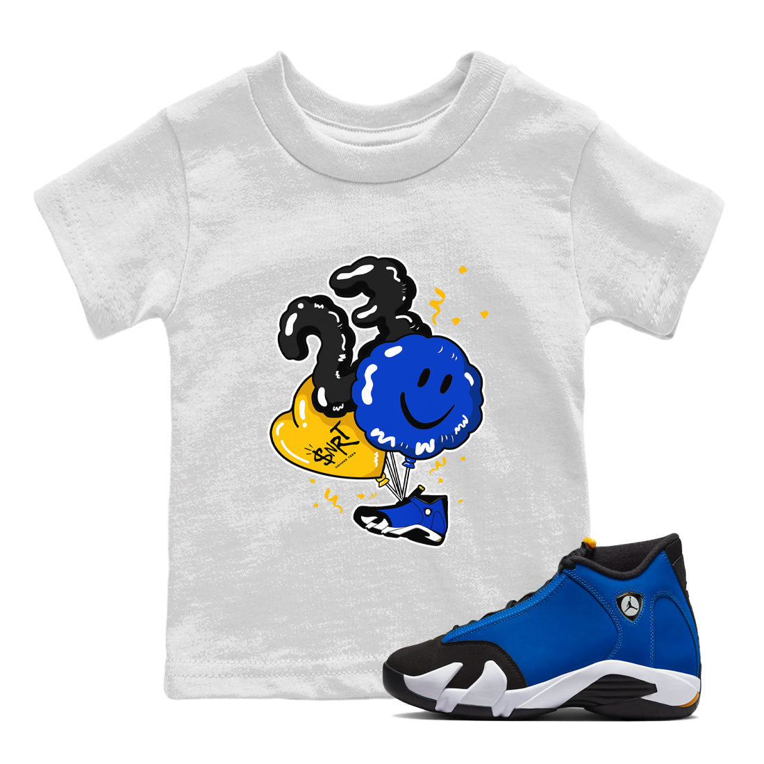 Balloon Kids Tops - Air Jordan 14 Laney
