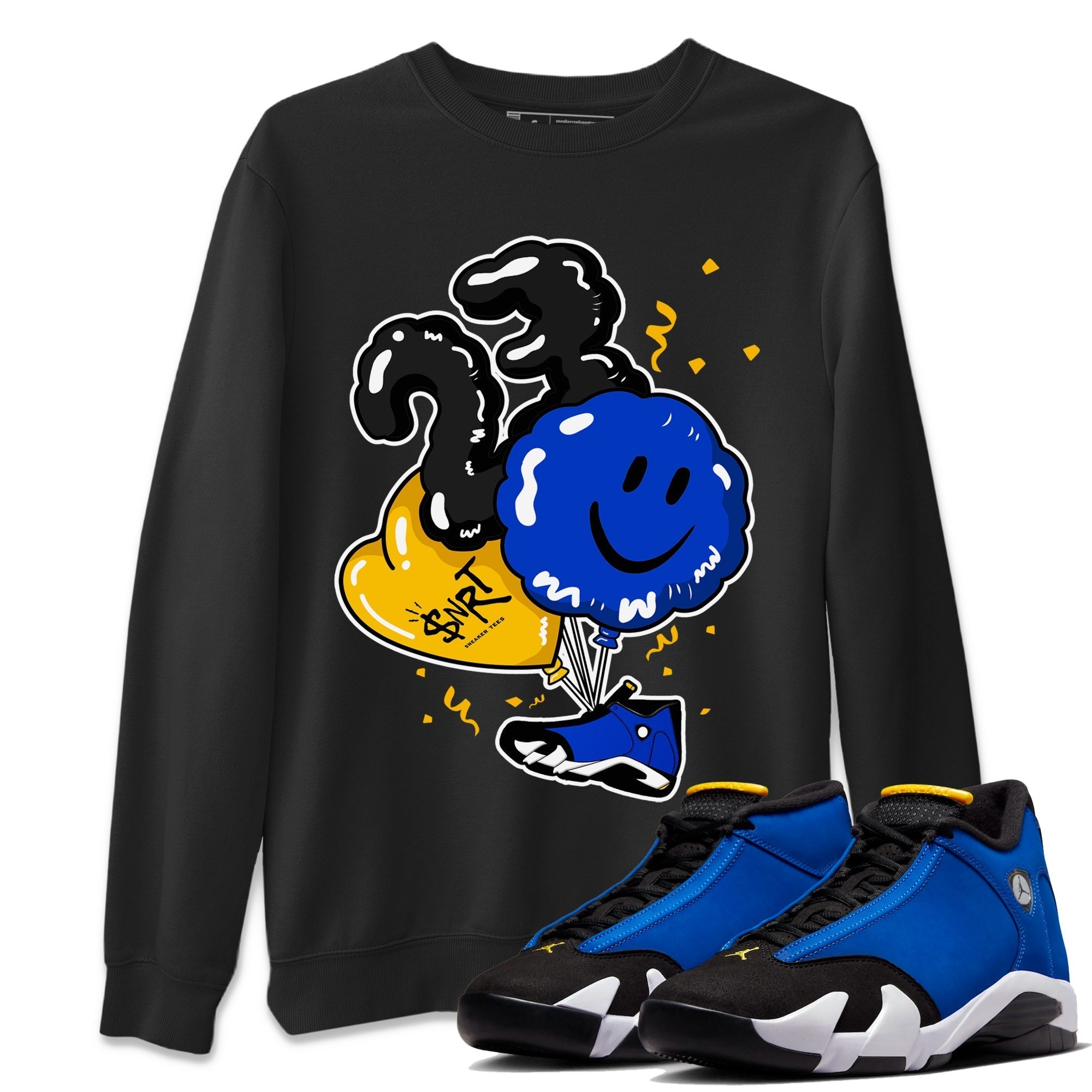 Balloon Unisex Tops - Air Jordan 14 Laney