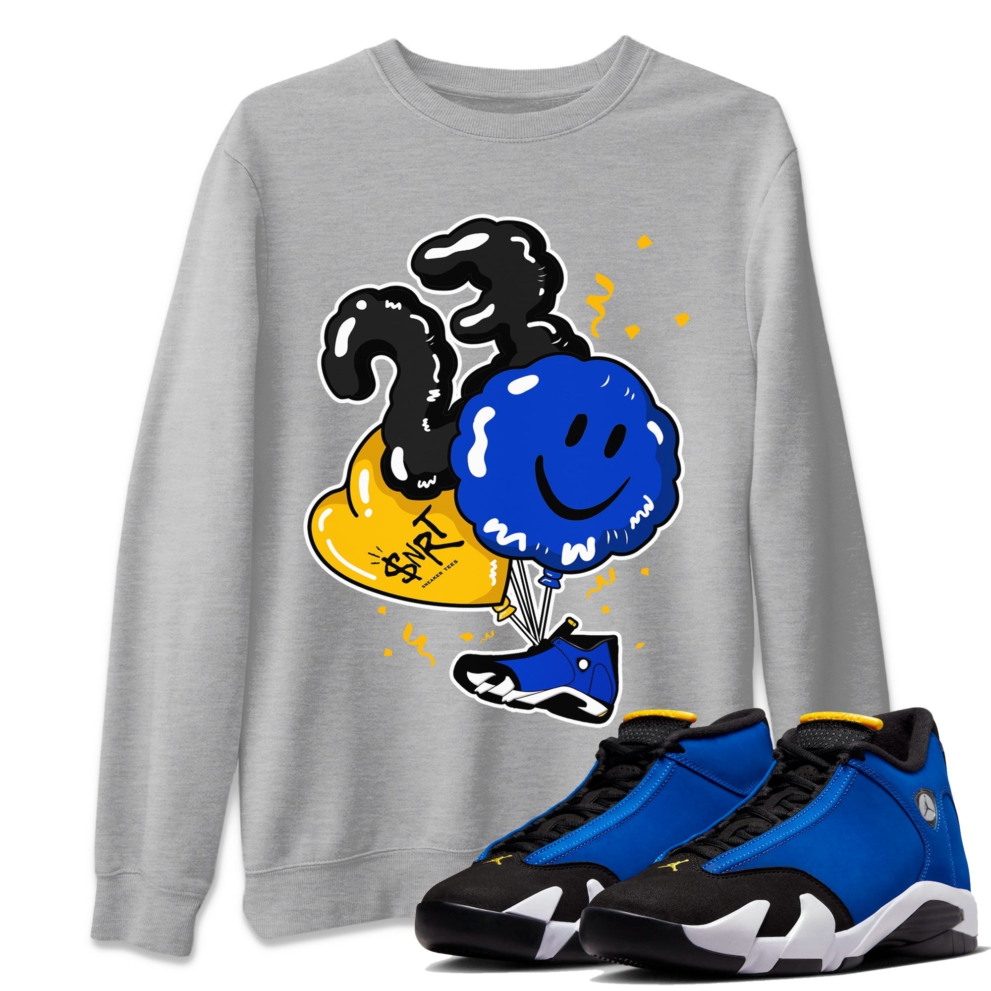 Balloon Unisex Tops - Air Jordan 14 Laney