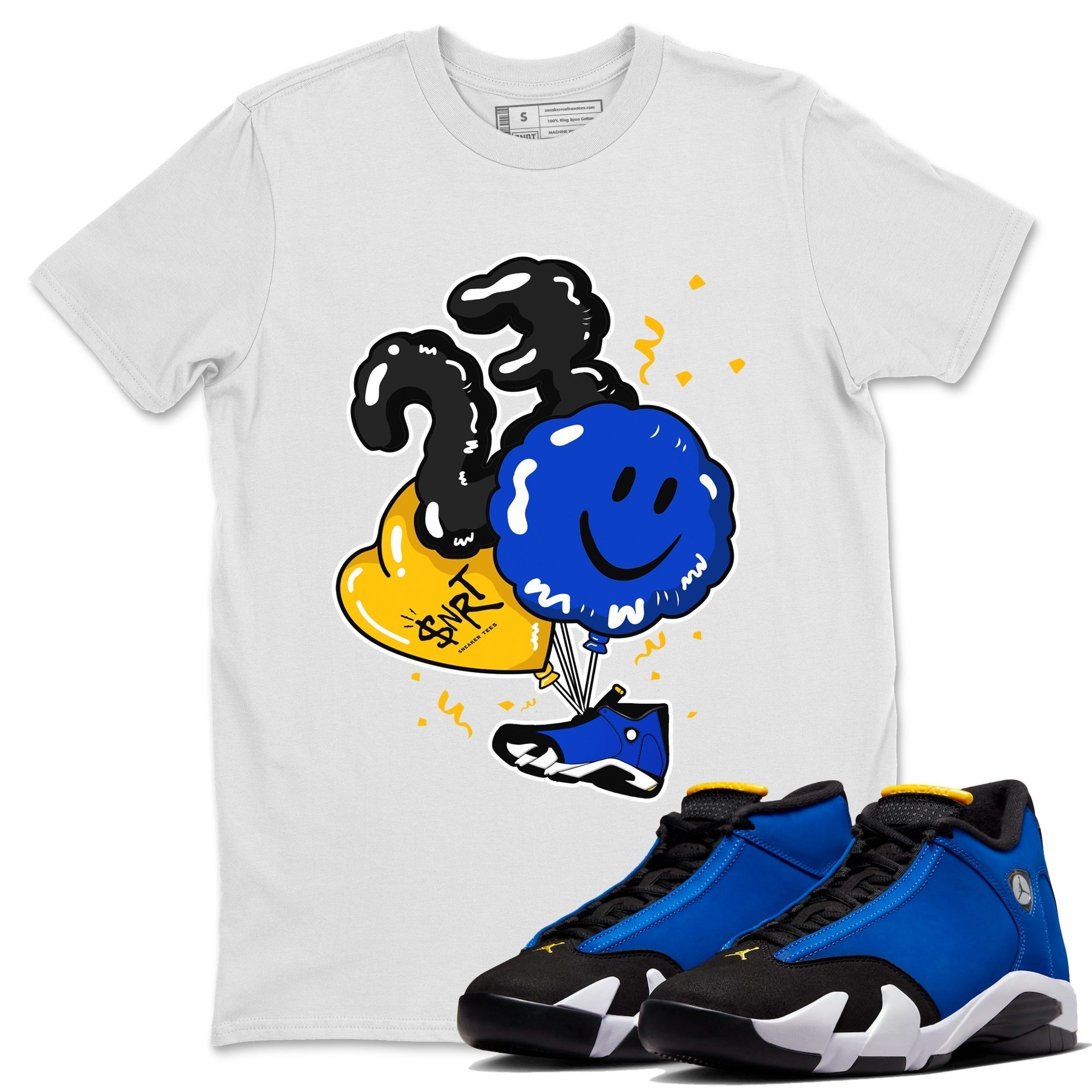 Balloon Unisex Tops - Air Jordan 14 Laney