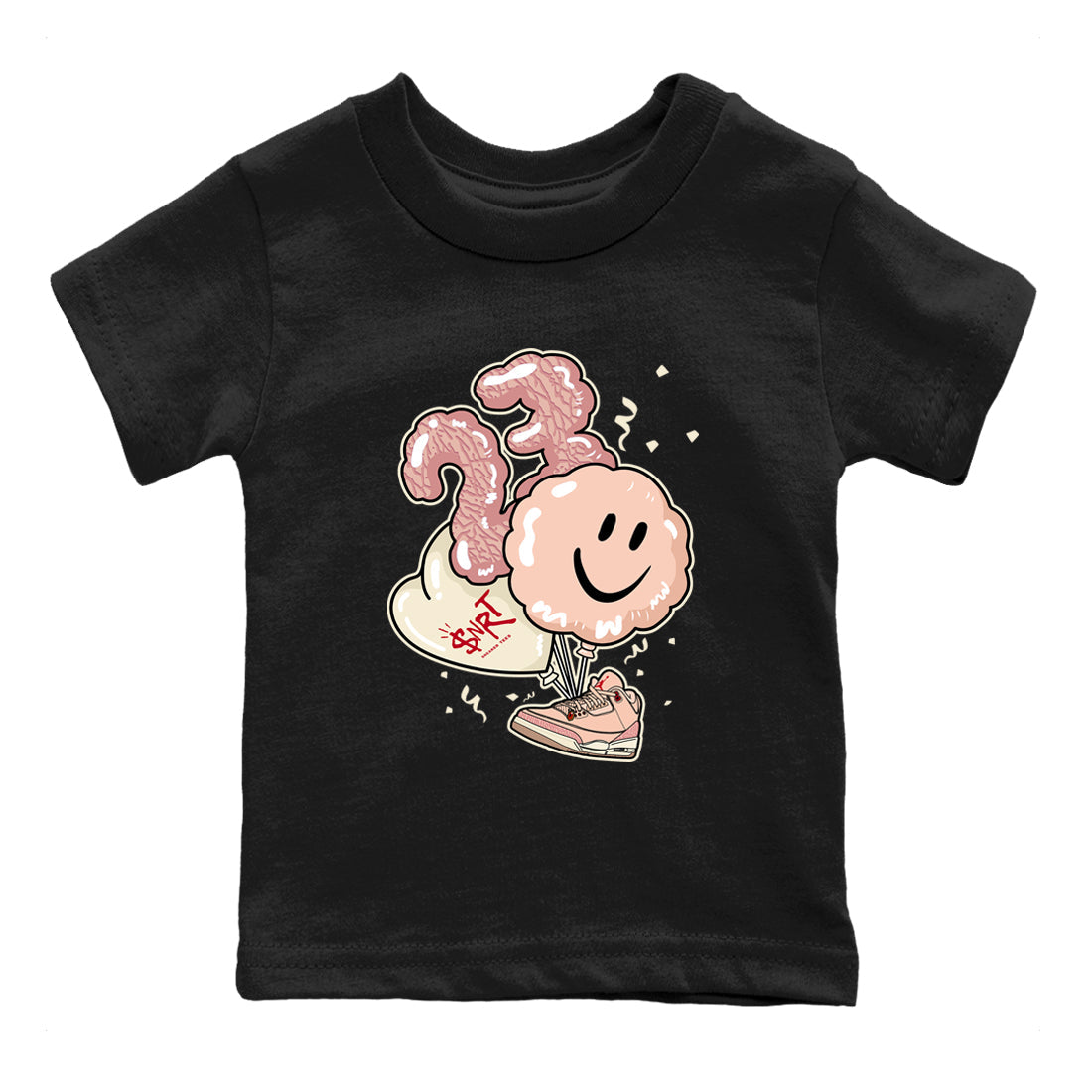 Balloon snkmatch Tees Kids - Air Jordan 3 Valentines Day
