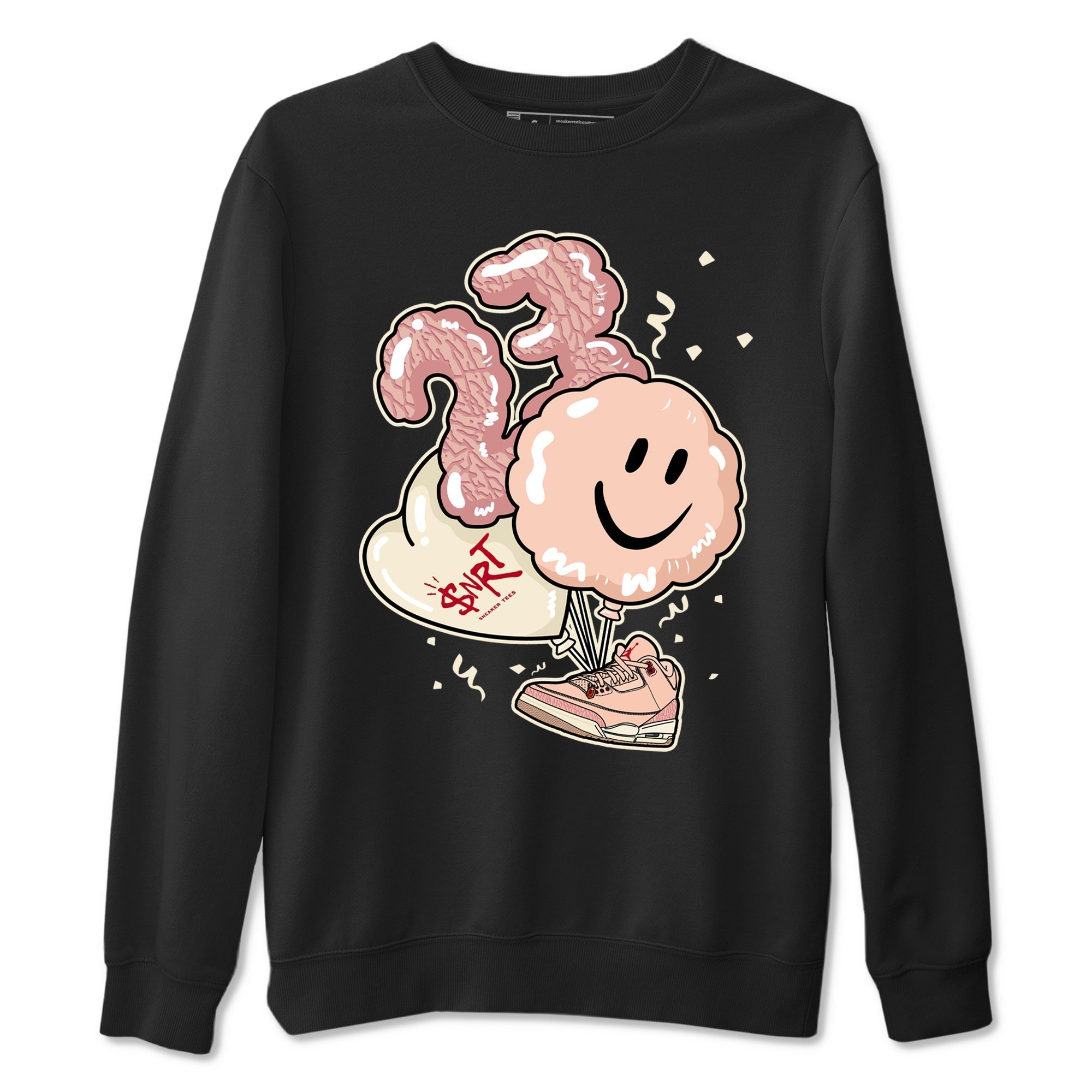 Balloon snkmatch Tees - Air Jordan 3 Valentines Day