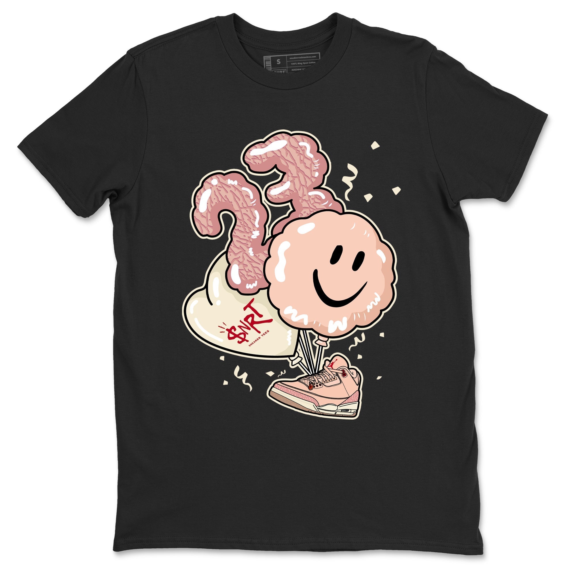 Balloon snkmatch Tees - Air Jordan 3 Valentines Day