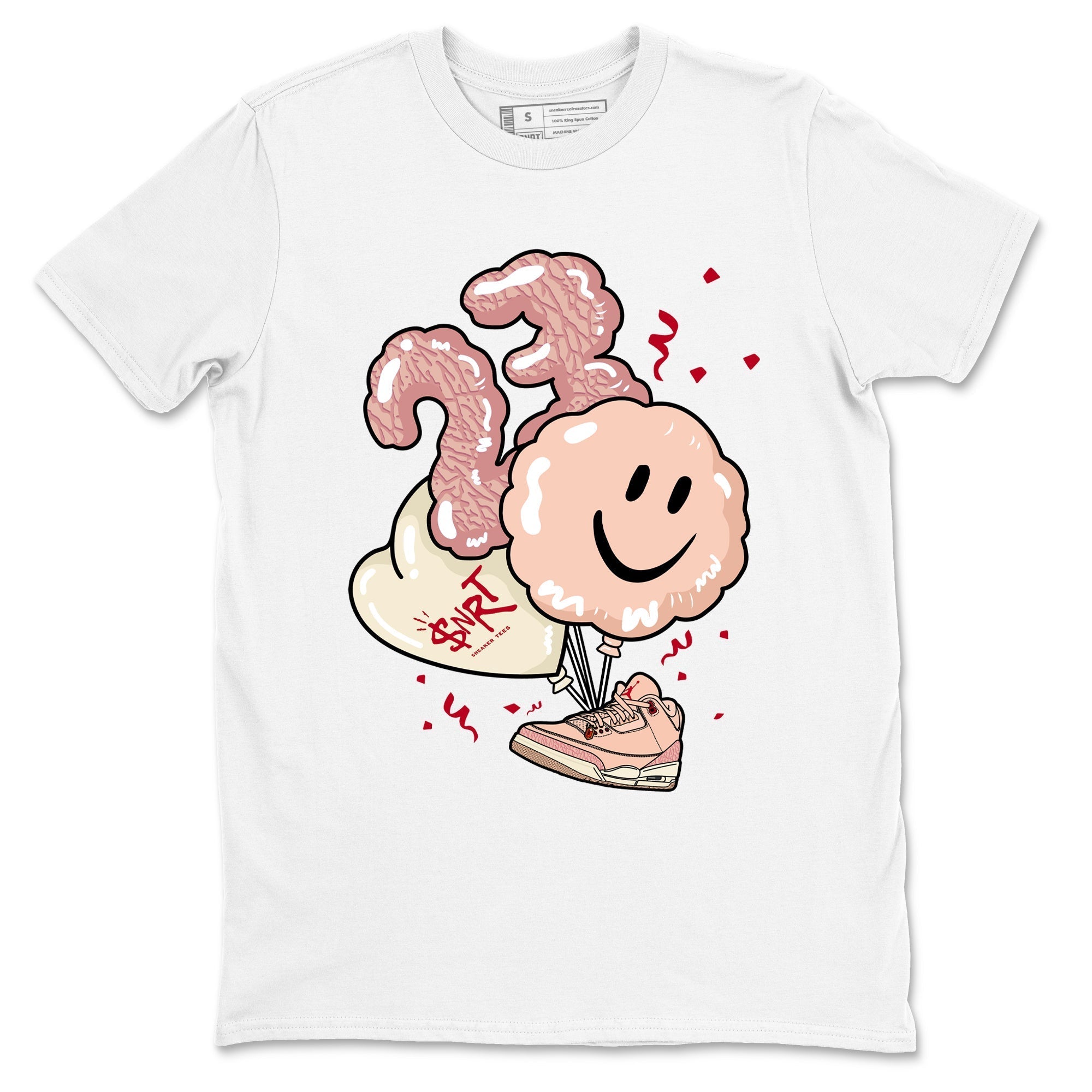 Balloon snkmatch Tees - Air Jordan 3 Valentines Day