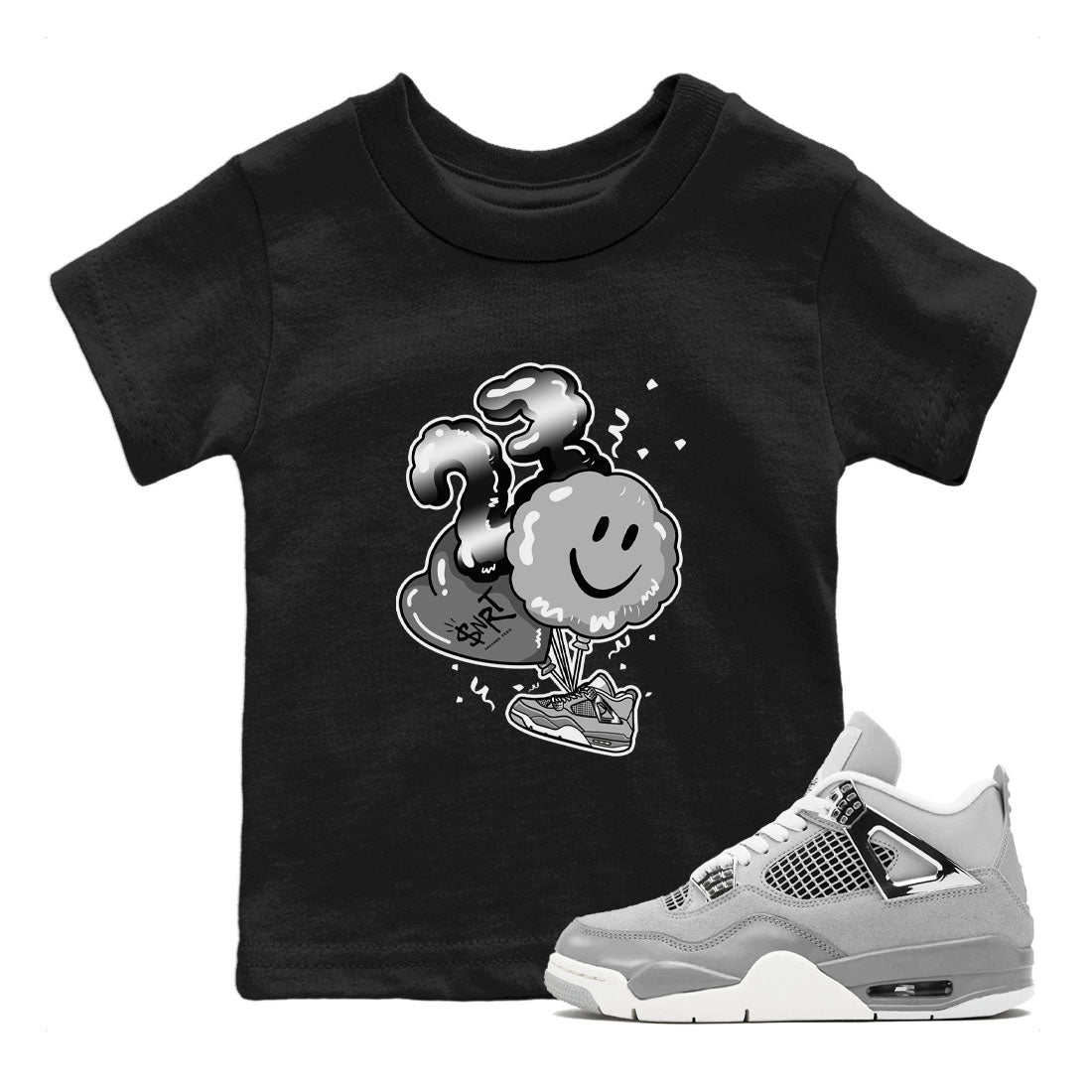 Balloon snkmatch Tee Kids - Air Jordan 4 Frozen Moments