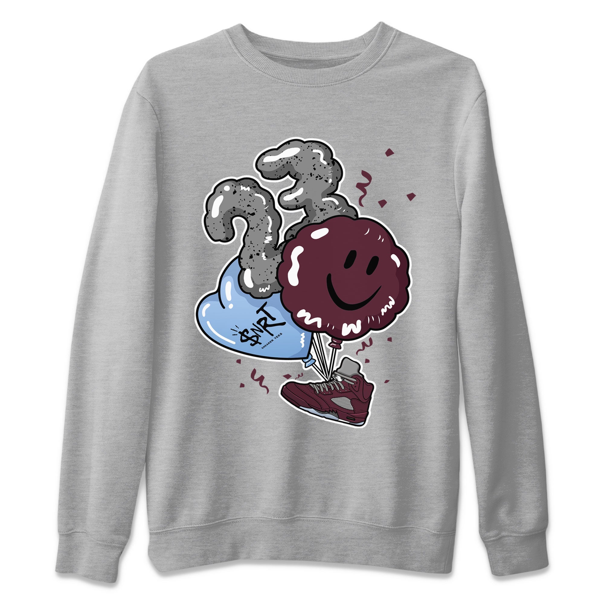 Balloon snkmatch Tee - Air Jordan 5 Burgundy