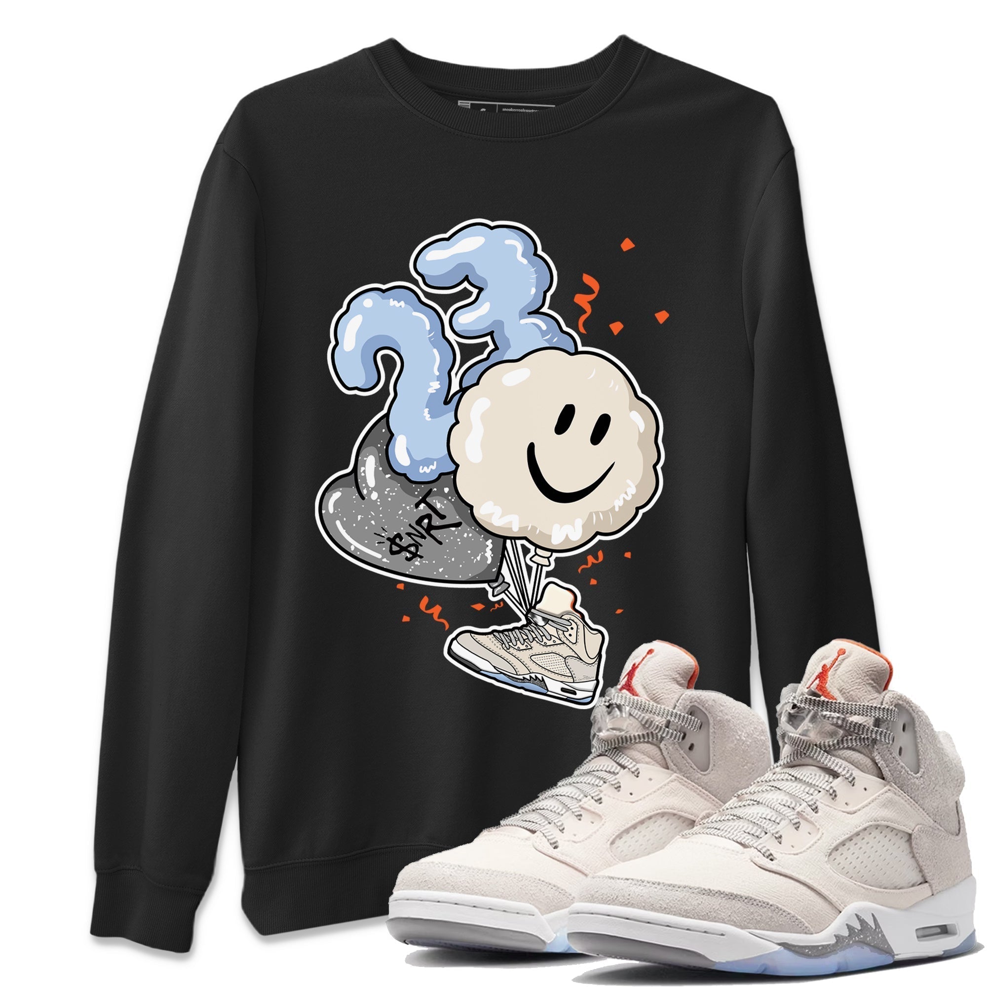 Balloon Unisex Tops - Air Jordan 5 Craft