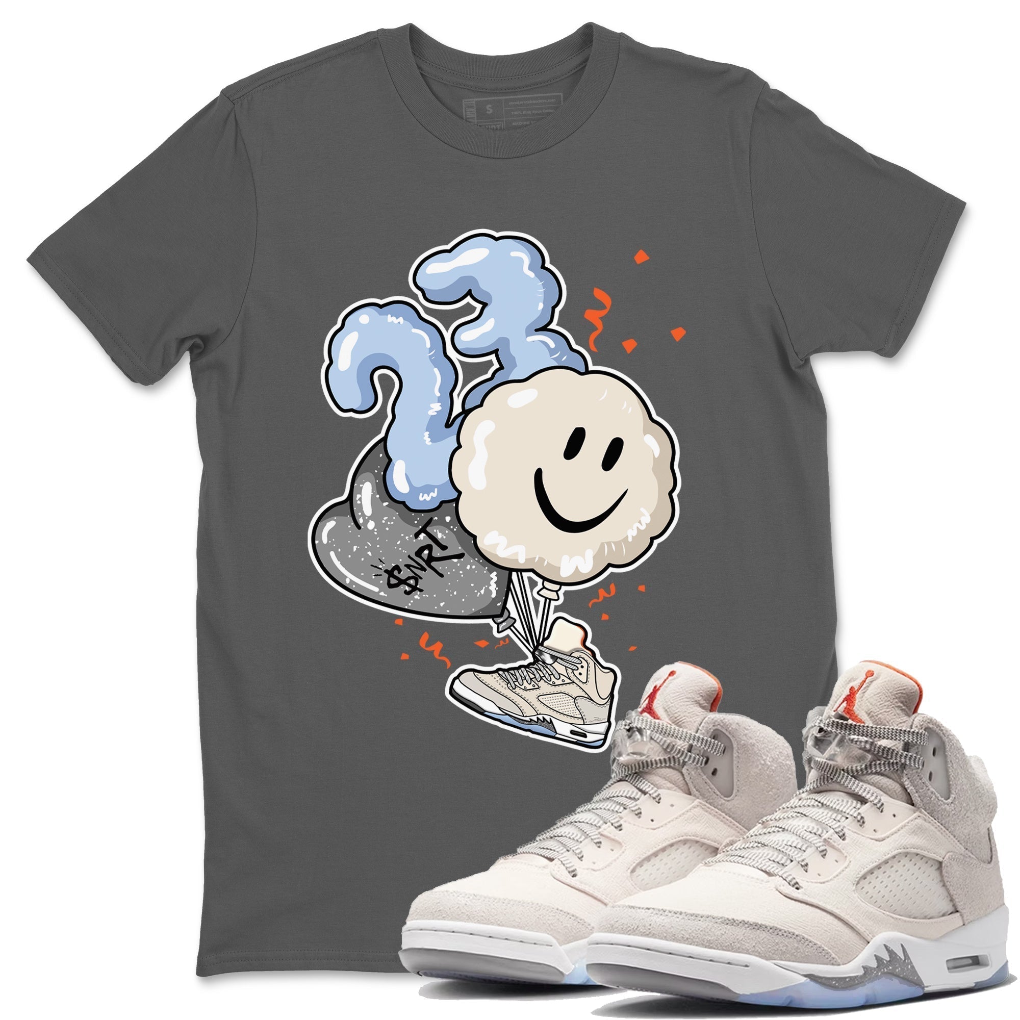 Balloon Unisex Tops - Air Jordan 5 Craft