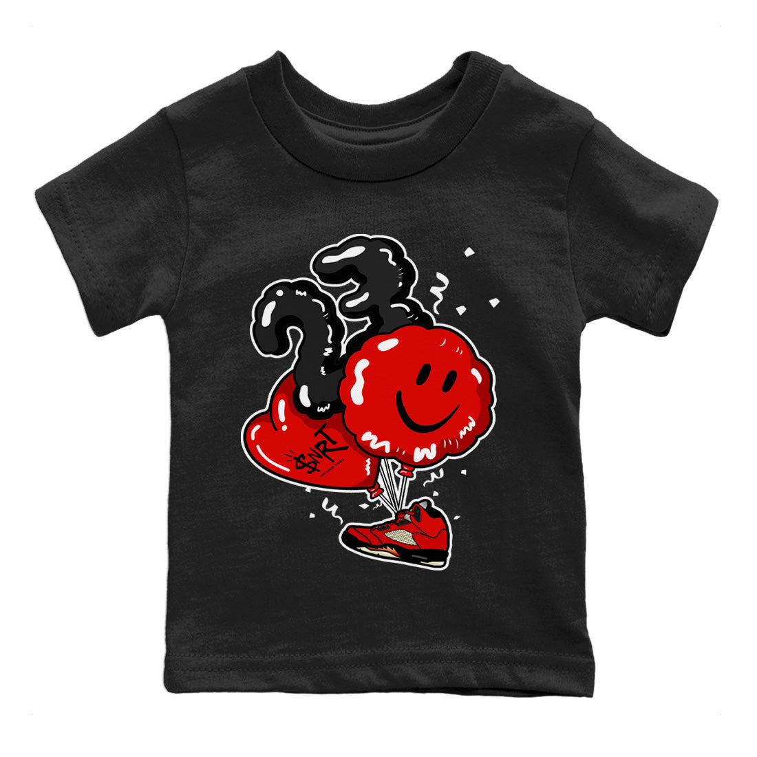 Balloon Kids Tops - Air Jordan 5 Mars For Her