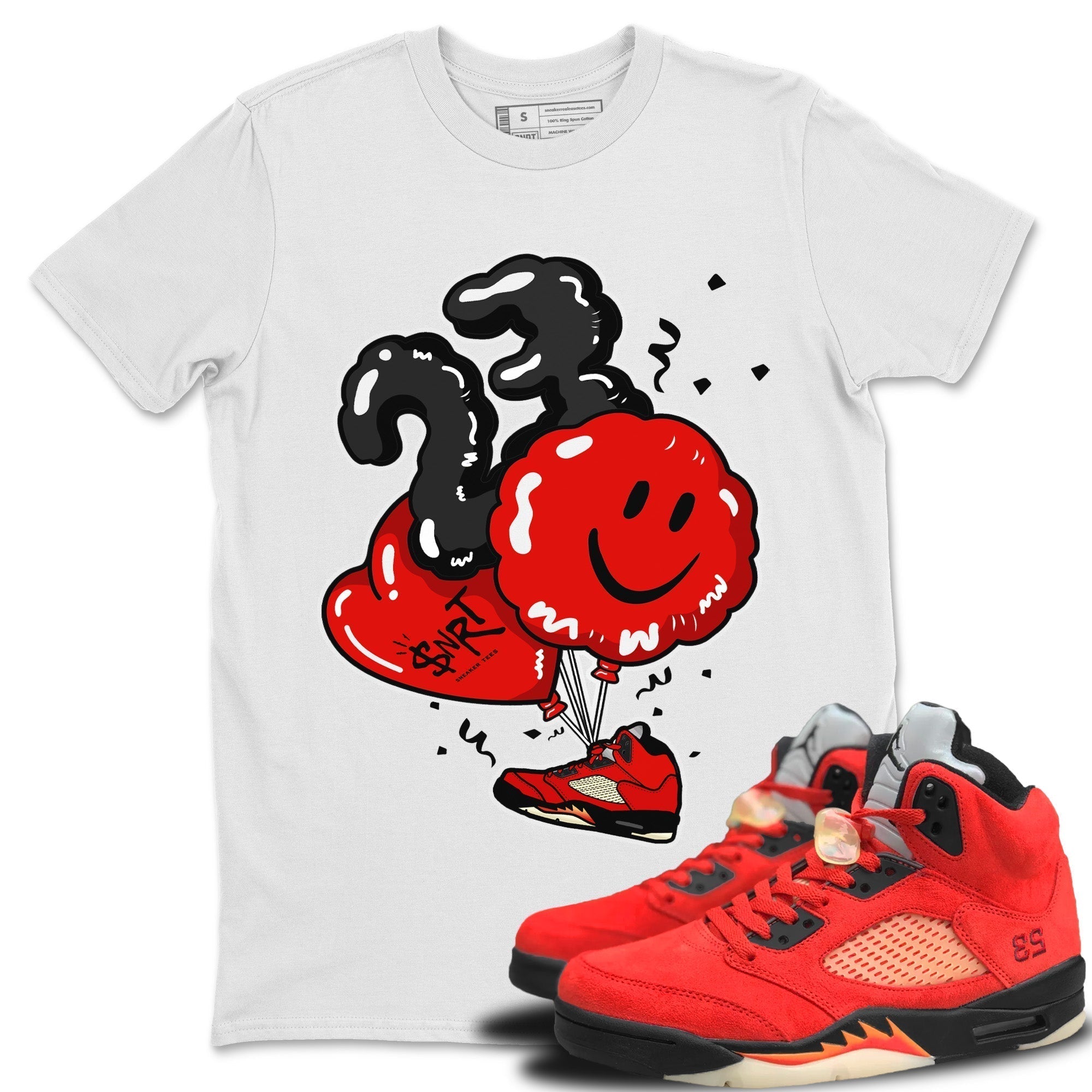 Balloon Unisex Tops - Air Jordan 5 Mars For Her