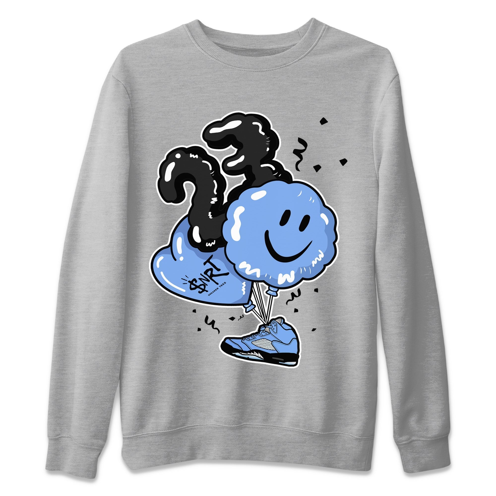 Balloon Unisex Tops - Air Jordan 5 UNC