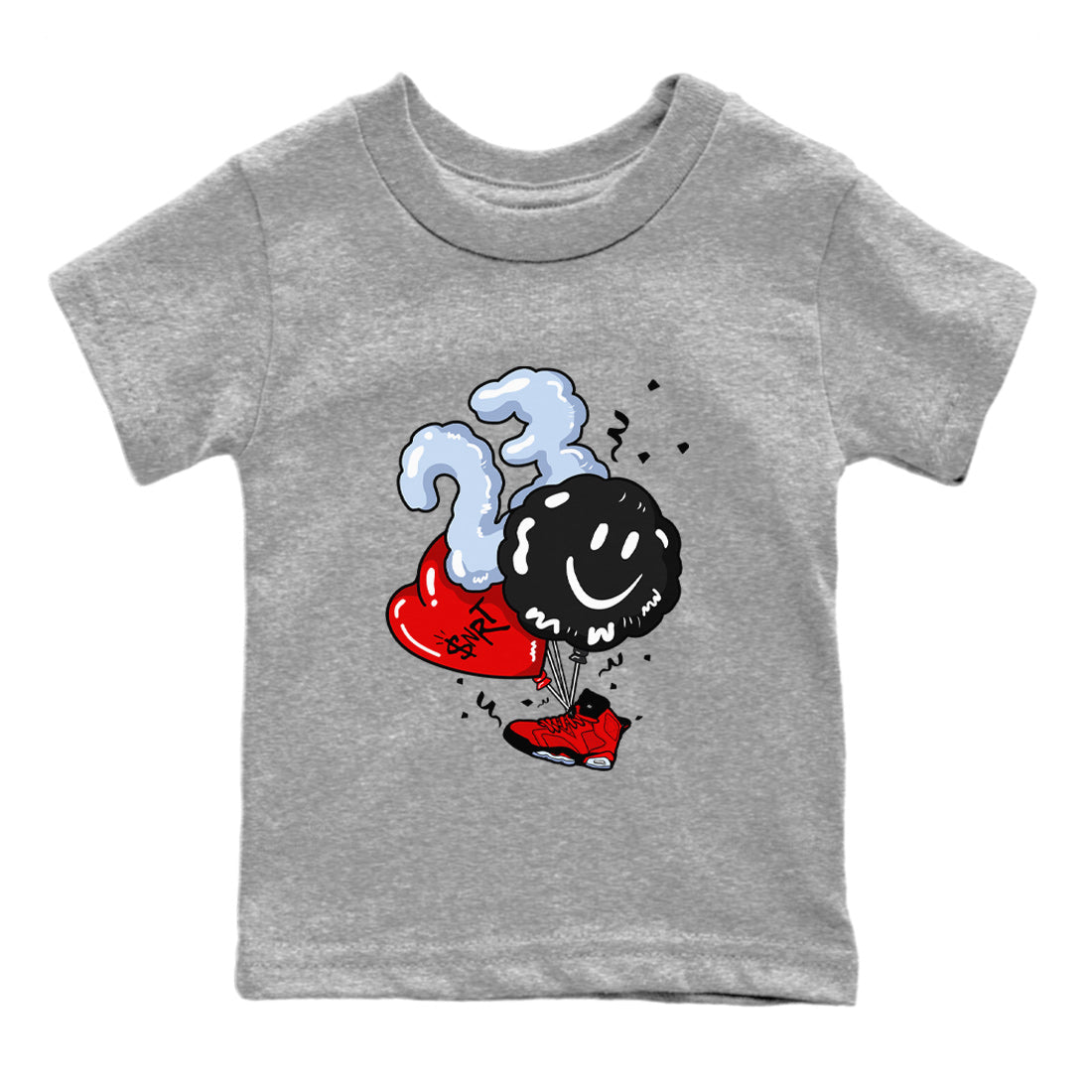Balloon Kids Tops - Air Jordan 6 Toro Bravo