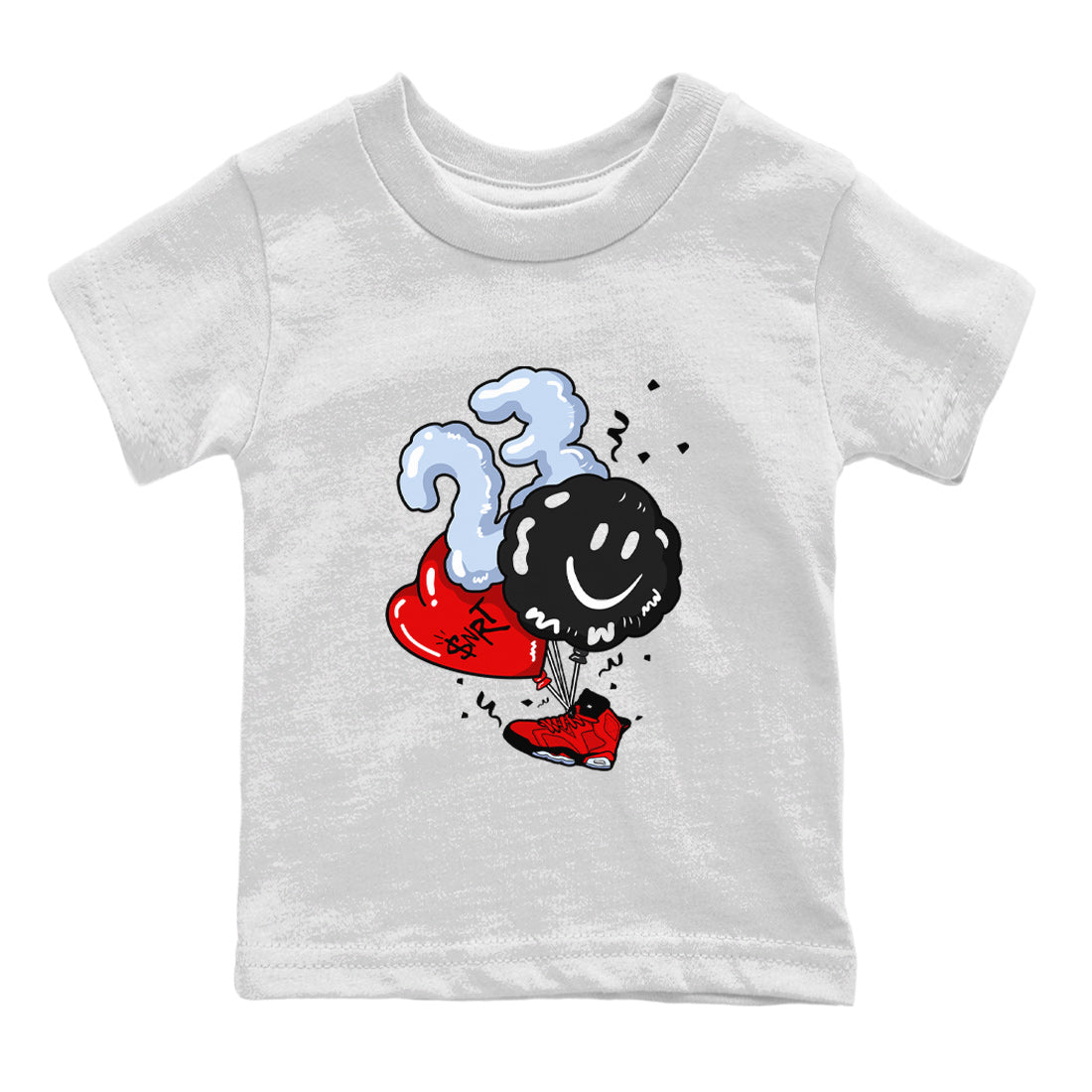Balloon Kids Tops - Air Jordan 6 Toro Bravo