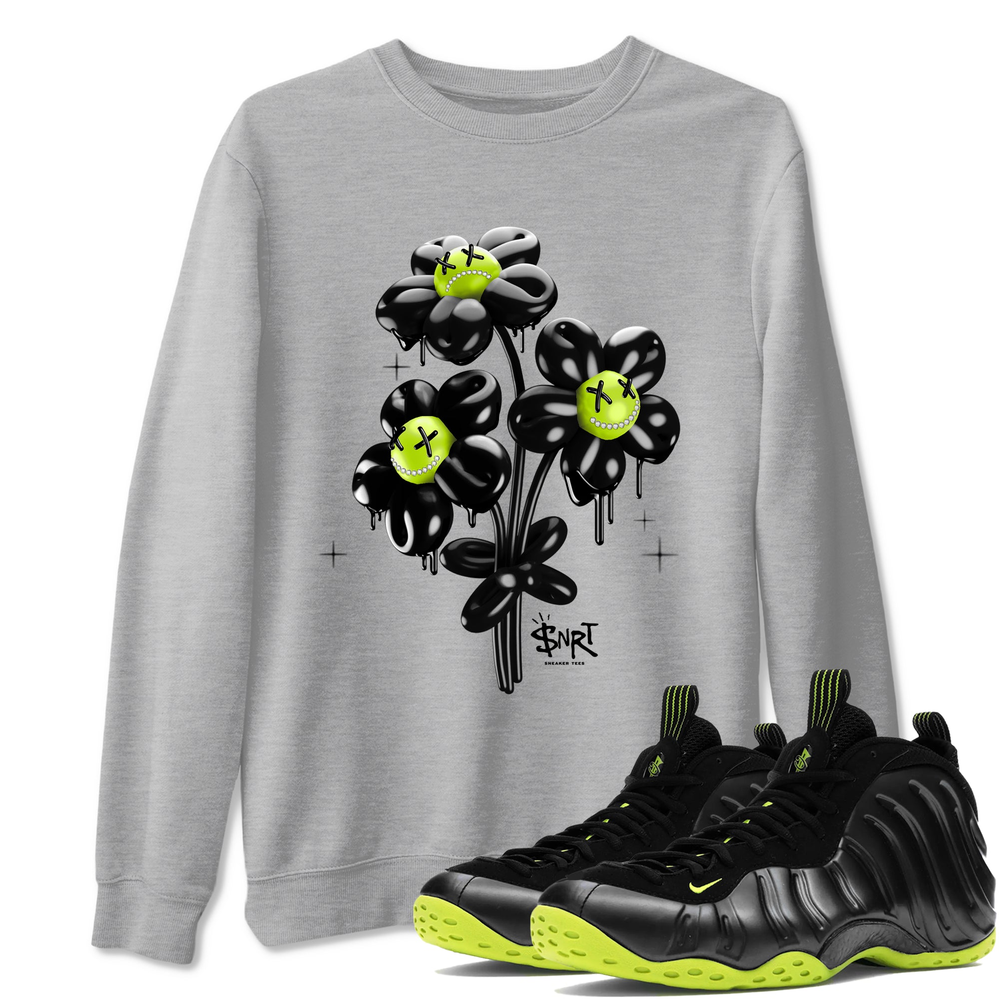 Balloon Bouquet snkmatch Tees - Air Foamposite One Black Volt