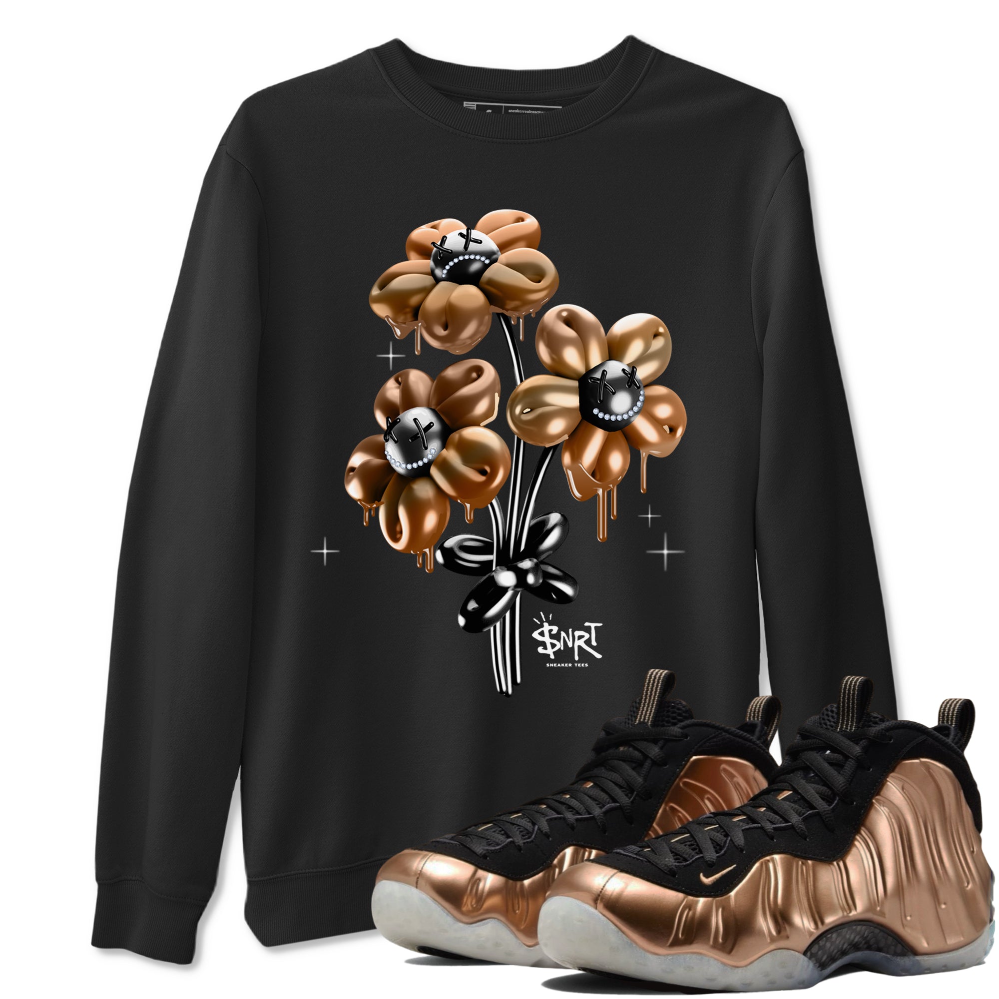 Balloon Bouquet snkmatch Tees - Air Foamposite One Metallic Copper