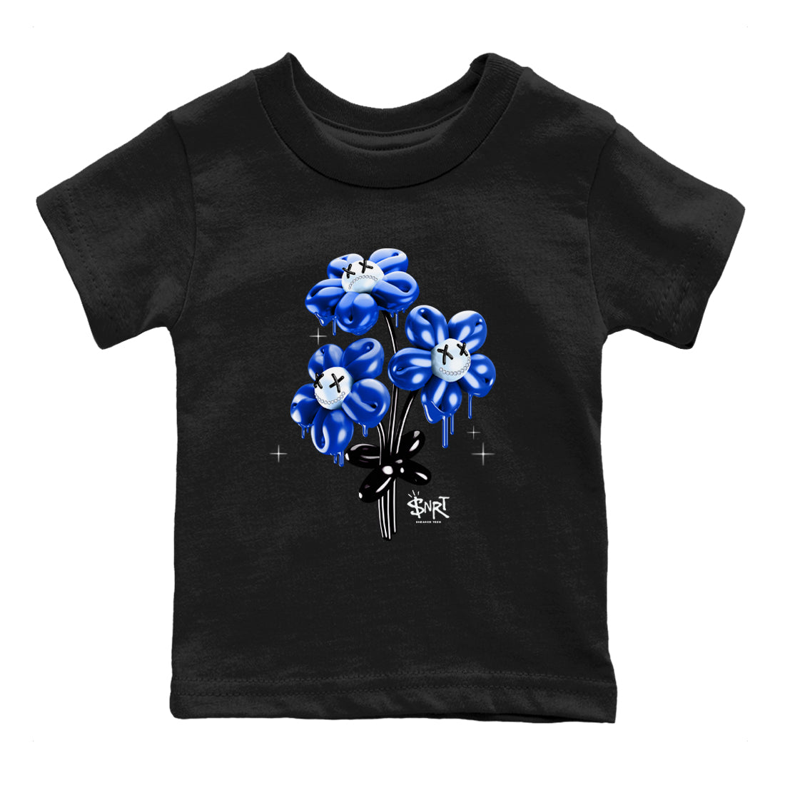 Balloon Bouquet snkmatch Tees Kids - Air Foamposite One Royal