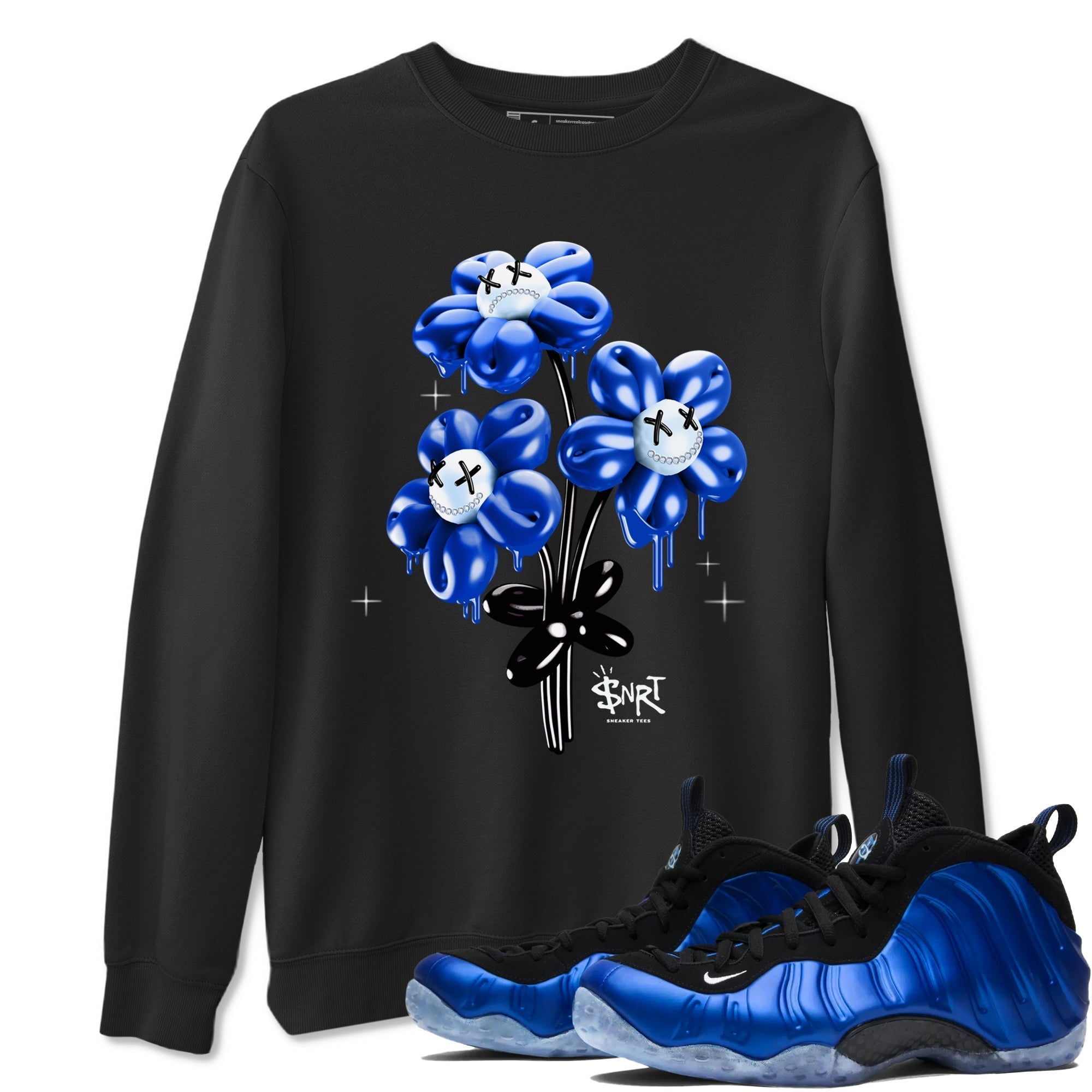 Balloon Bouquet snkmatch Tees - Air Foamposite One Royal