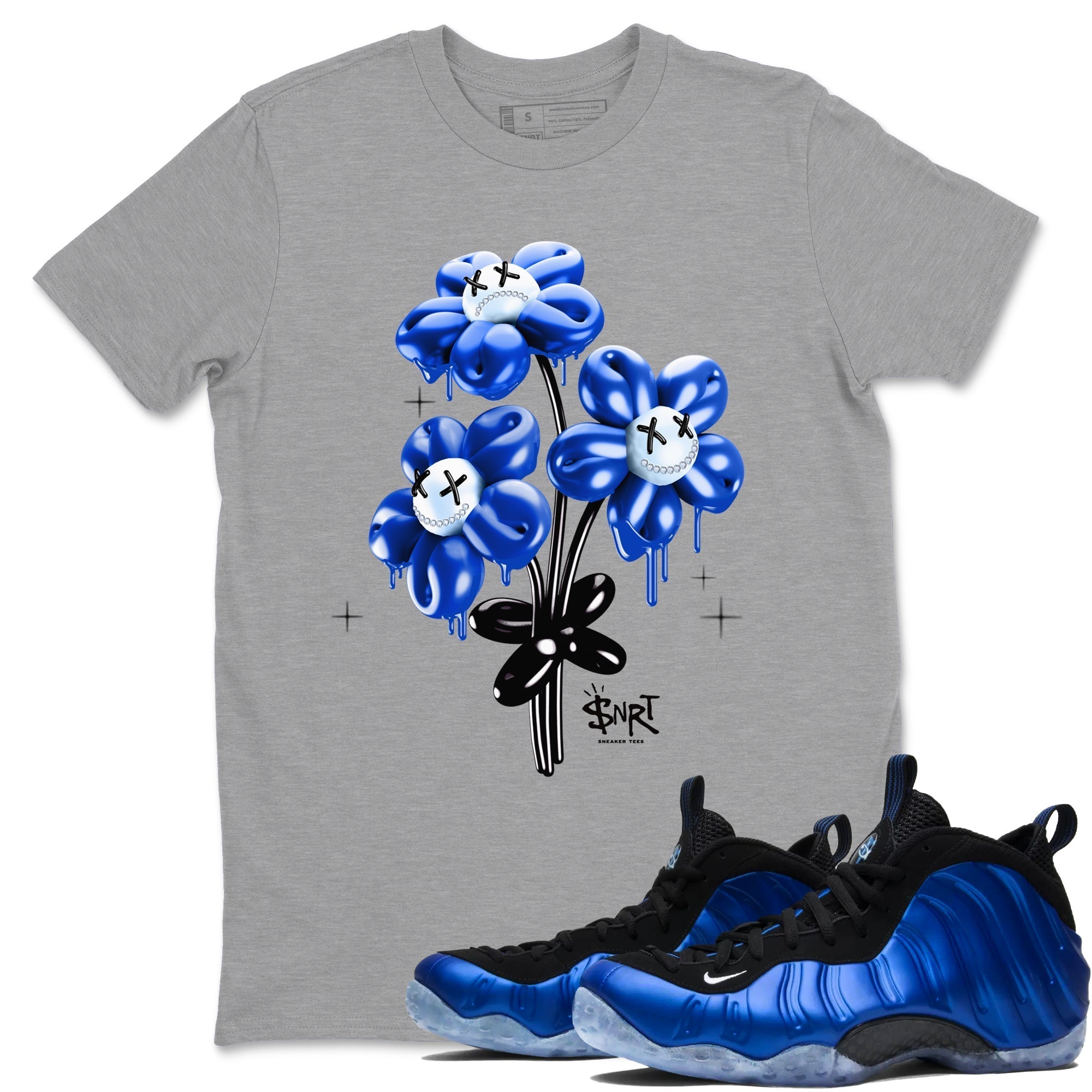 Balloon Bouquet snkmatch Tees - Air Foamposite One Royal