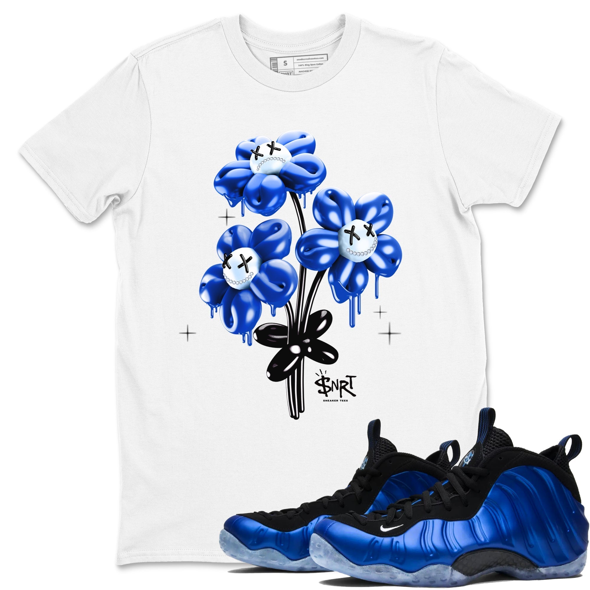 Balloon Bouquet snkmatch Tees - Air Foamposite One Royal