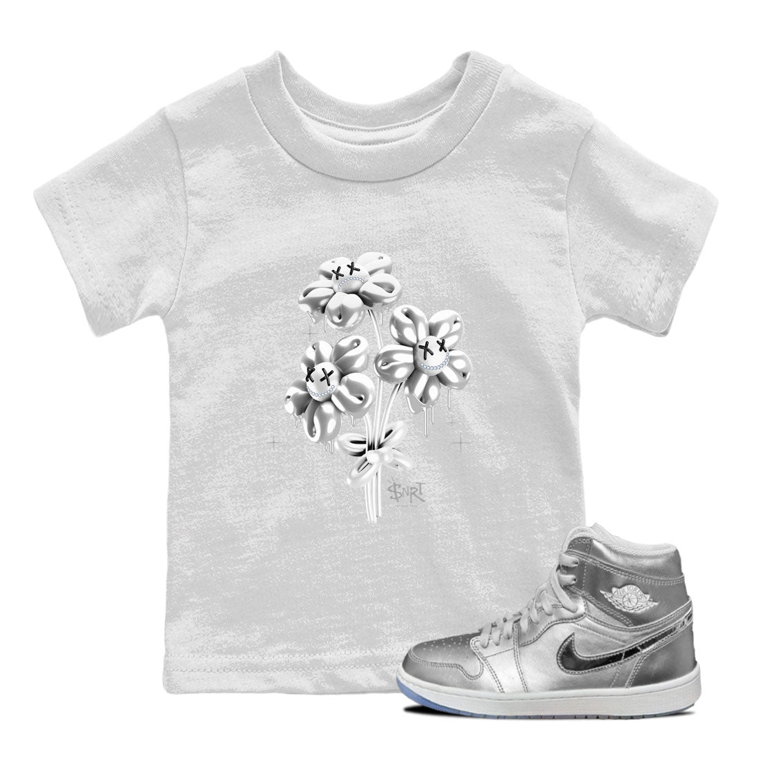 Balloon Bouquet snkmatch Tee Kids - Air Jordan 1 Gift Giving