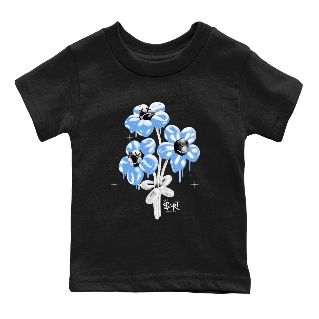 Balloon Bouquet snkmatch Tees Kids - Air Jordan 11 Legend Blue