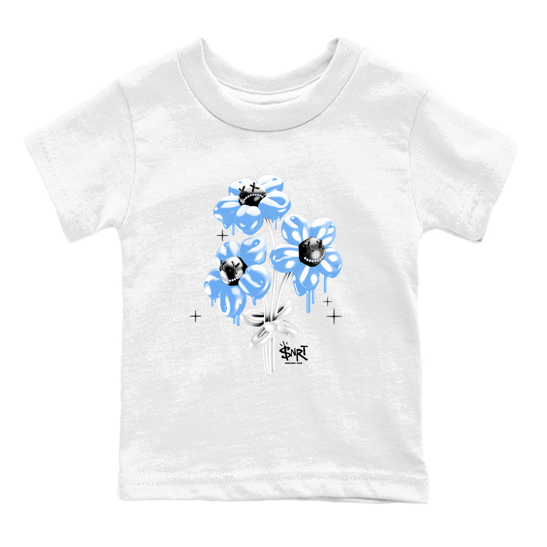 Balloon Bouquet snkmatch Tees Kids - Air Jordan 11 Legend Blue