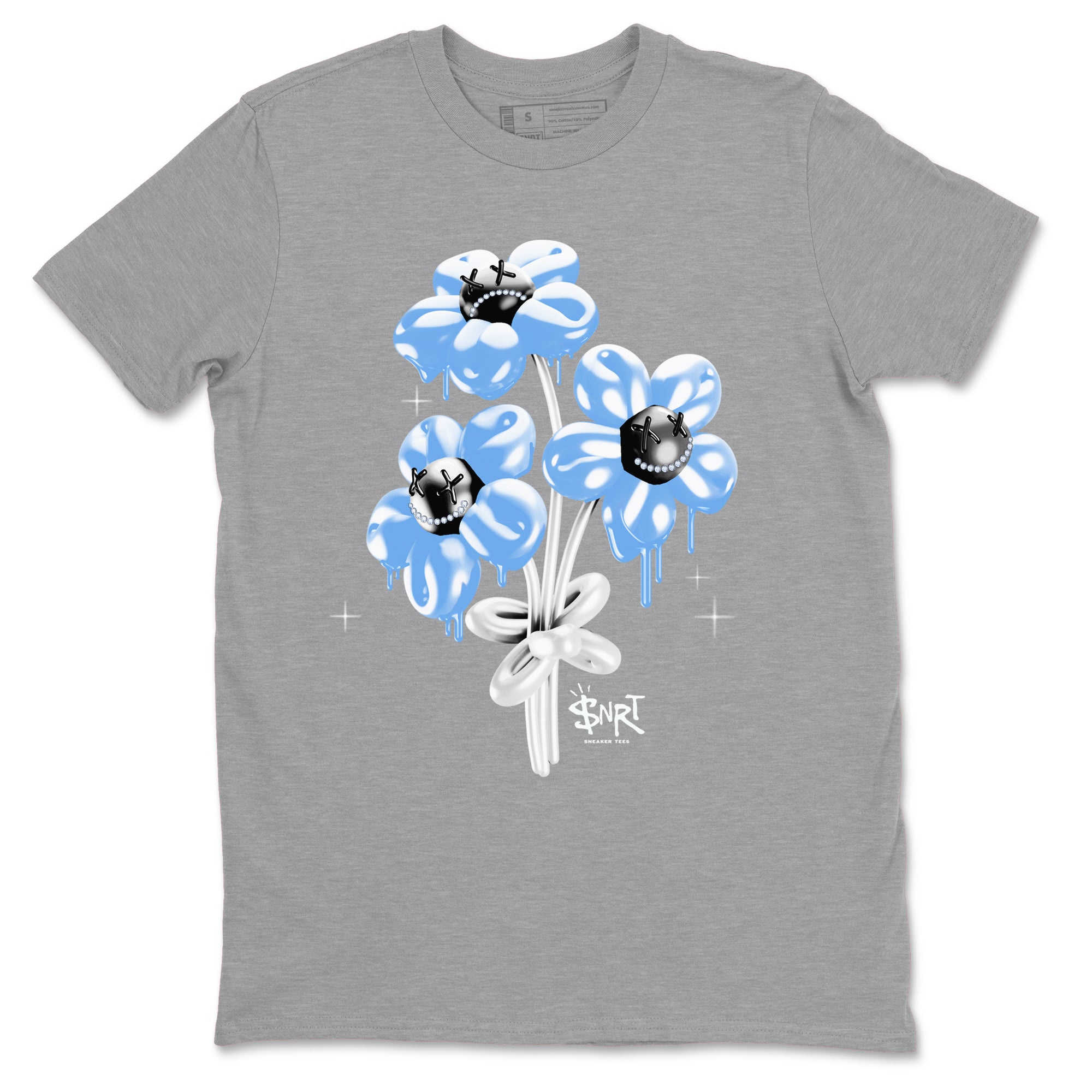 Balloon Bouquet snkmatch Tees - Air Jordan 11 Legend Blue