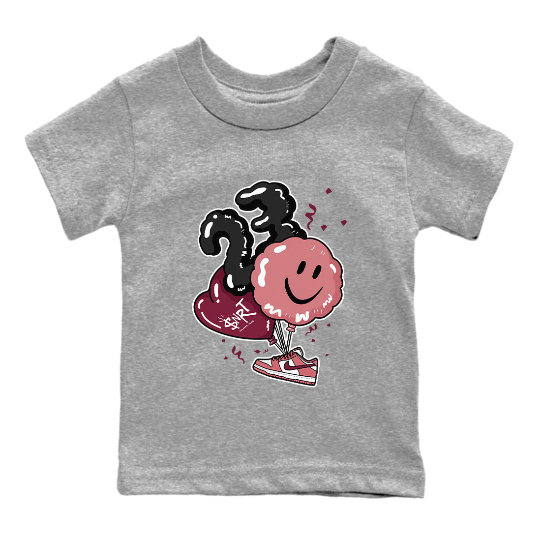 Balloon snkmatch Tees Kids - Dunk Valentines Day 2024