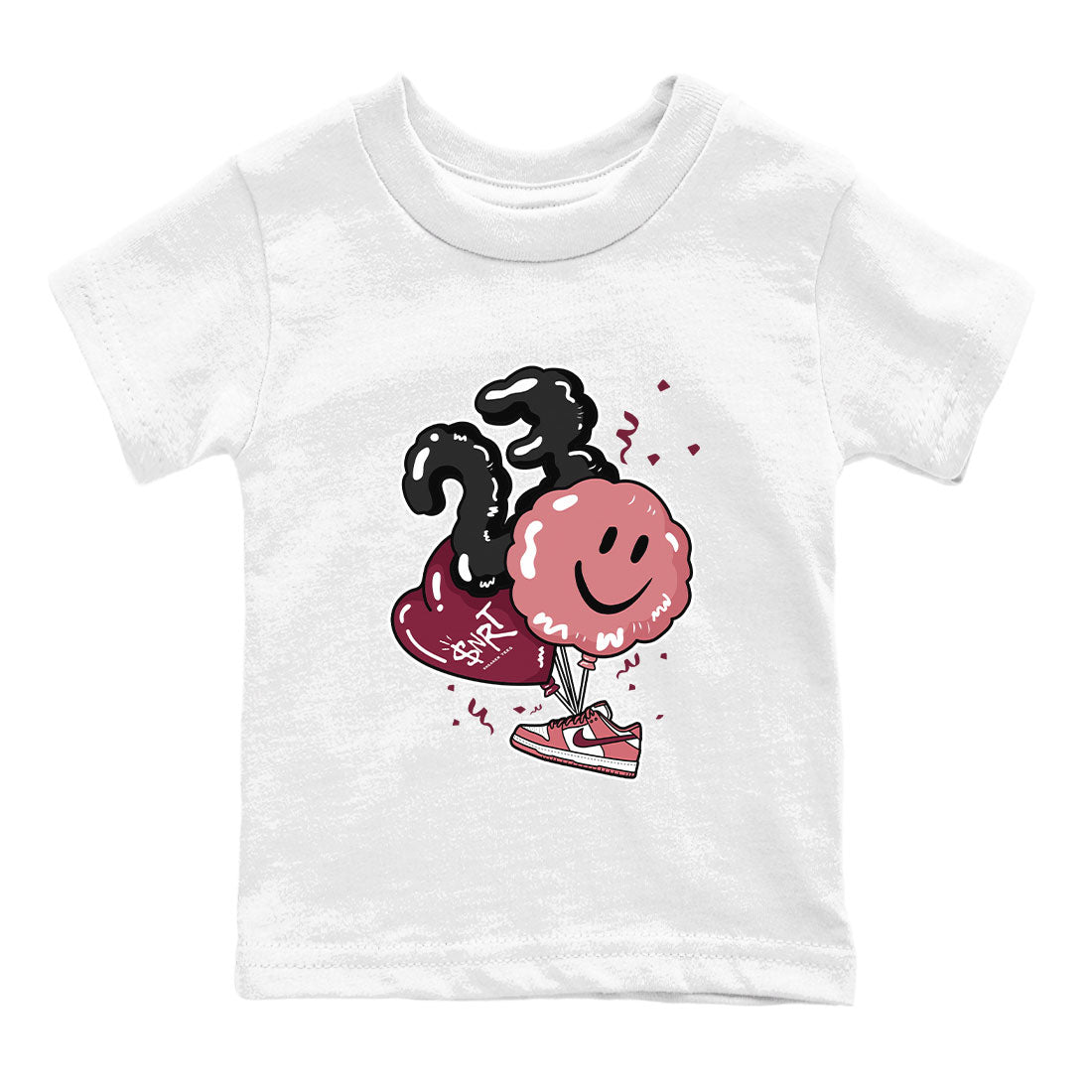 Balloon snkmatch Tees Kids - Dunk Valentines Day 2024