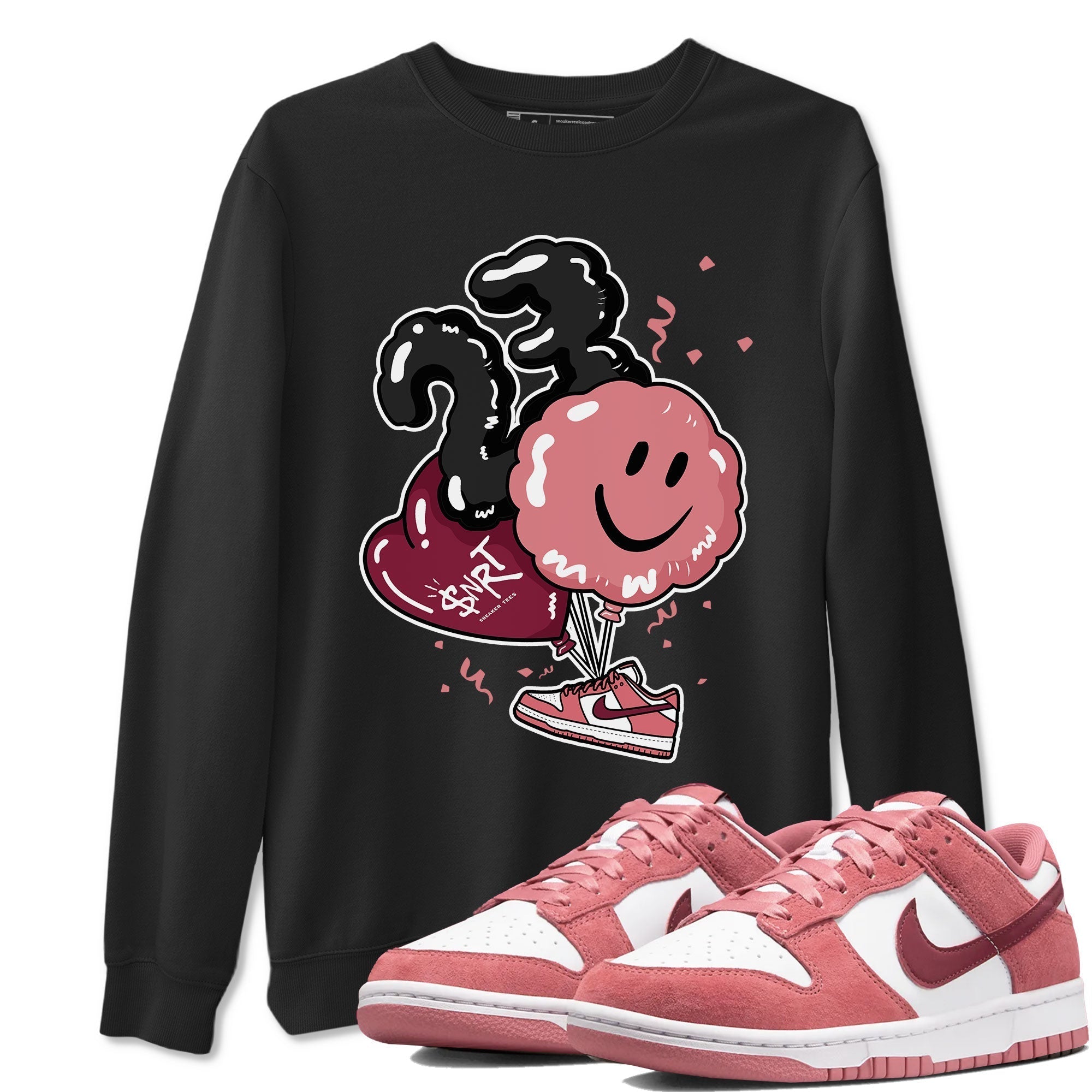 Balloon snkmatch Tees - Dunk Valentines Day 2024
