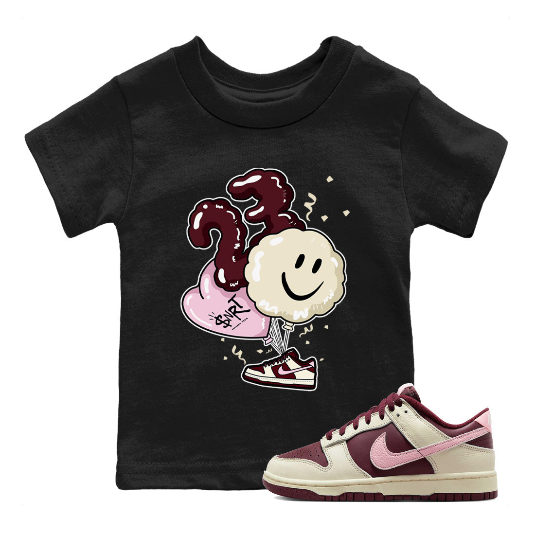 Balloon Kids Tops - Dunk Valentines Day