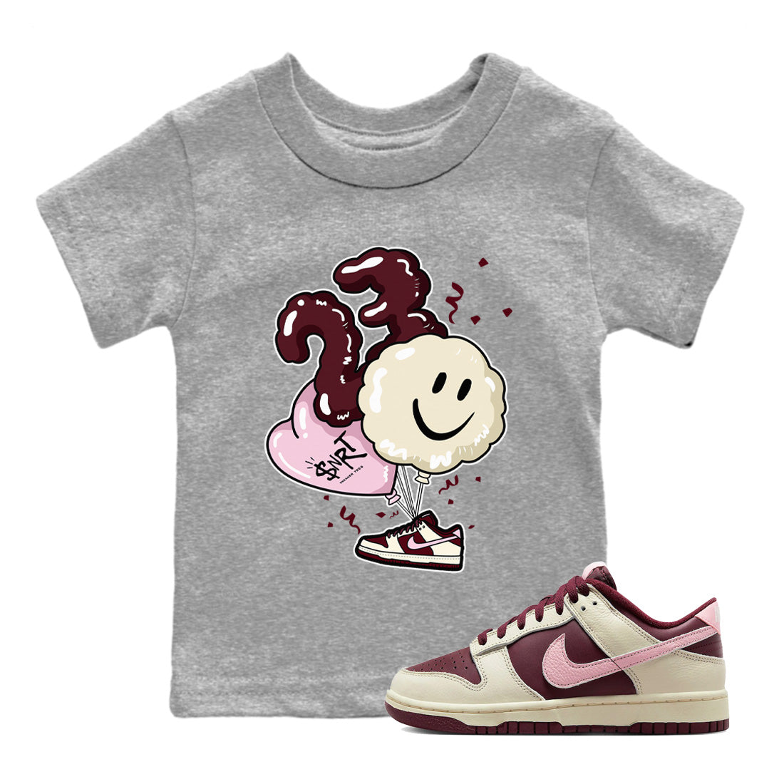 Balloon Kids Tops - Dunk Valentines Day