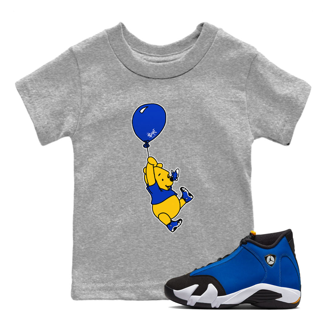 Balloon Ride snkmatch Tee Kids - Air Jordan 14 Laney