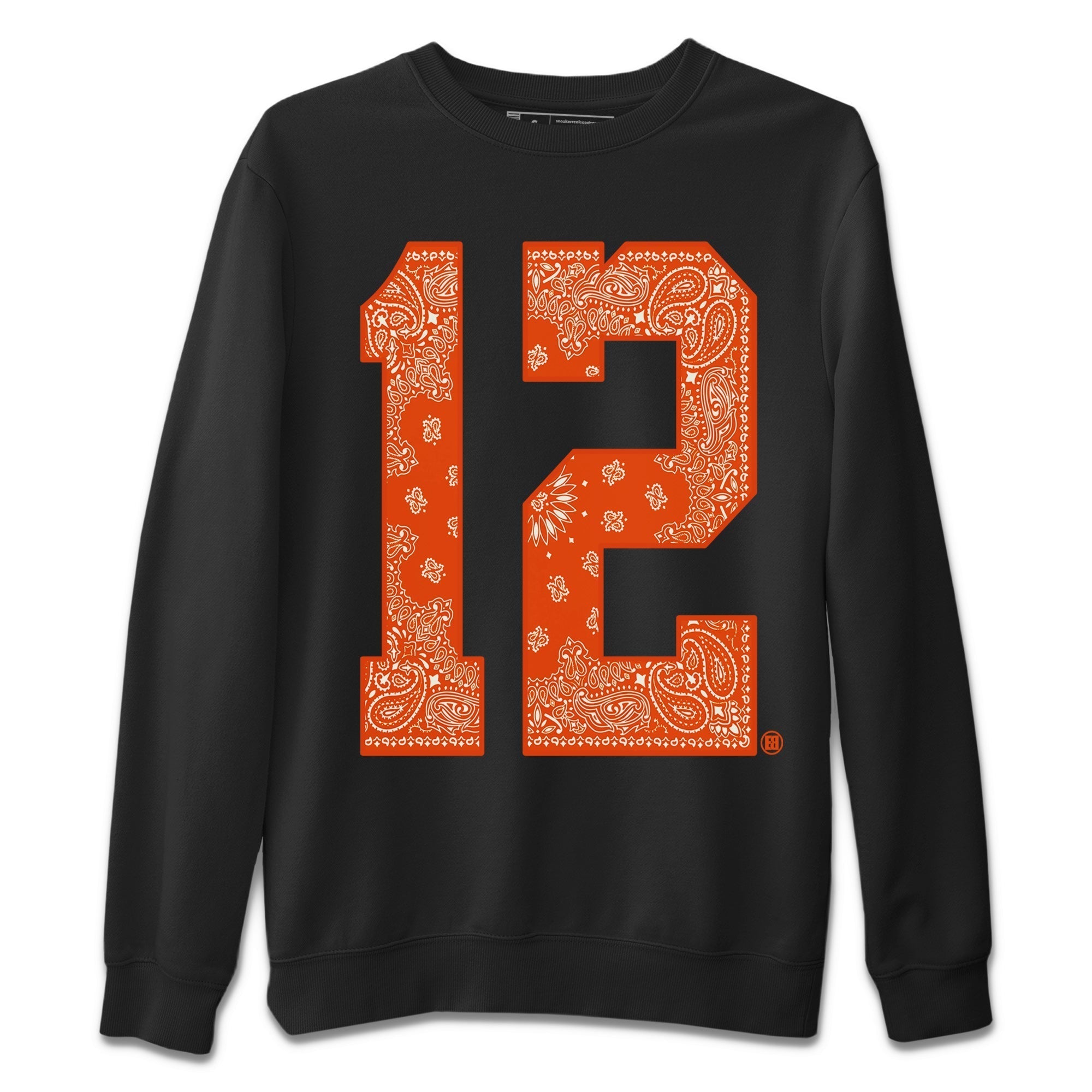 Bandana 12 Unisex Tops - Air Jordan 12 Brilliant Orange