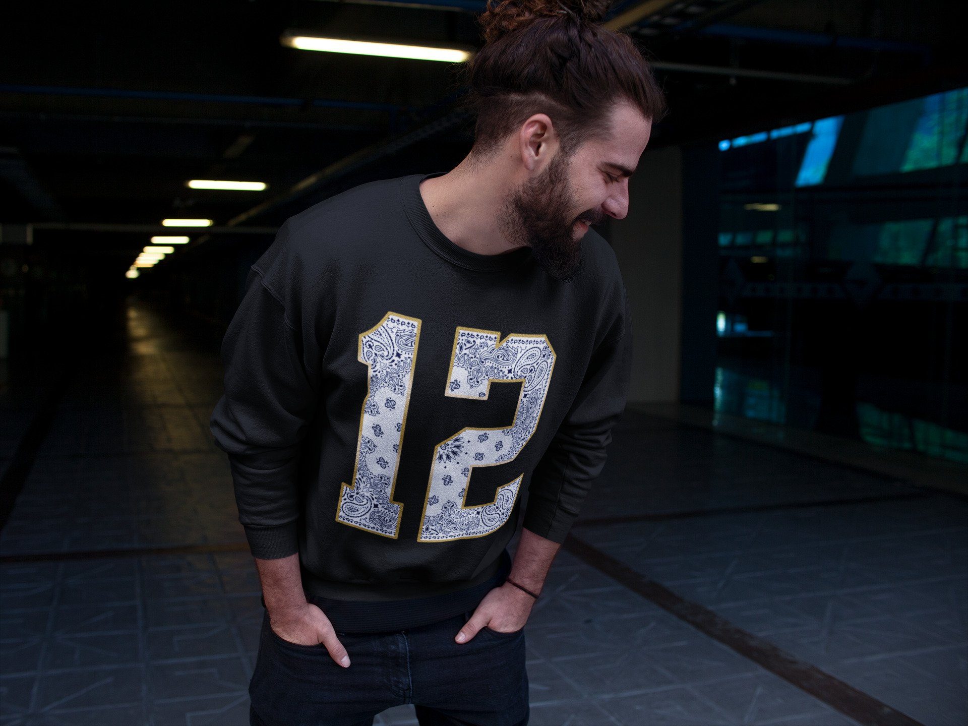 Bandana 12 Unisex Tops - Air Jordan 12 Royalty