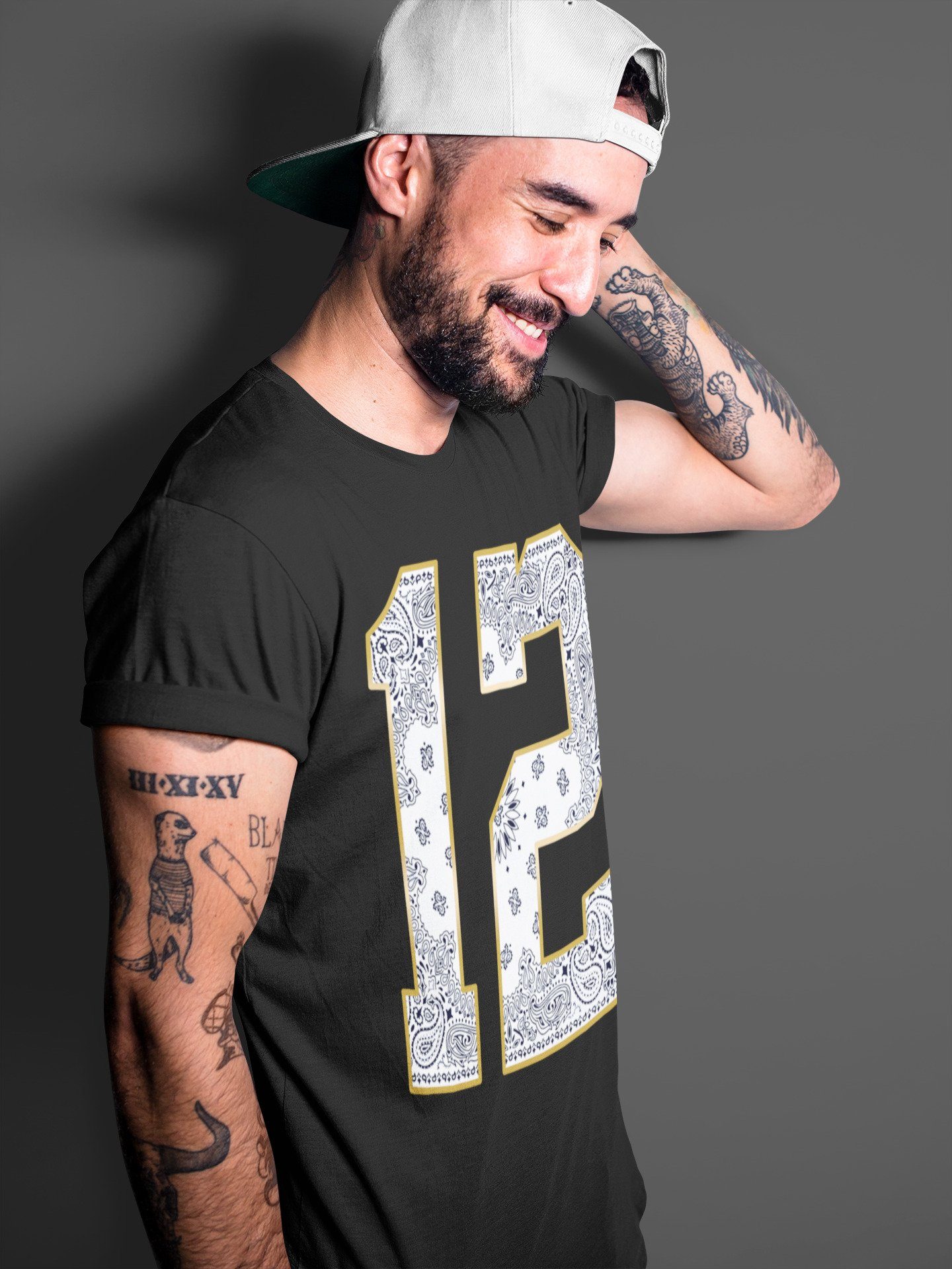 Bandana 12 Unisex Tops - Air Jordan 12 Royalty