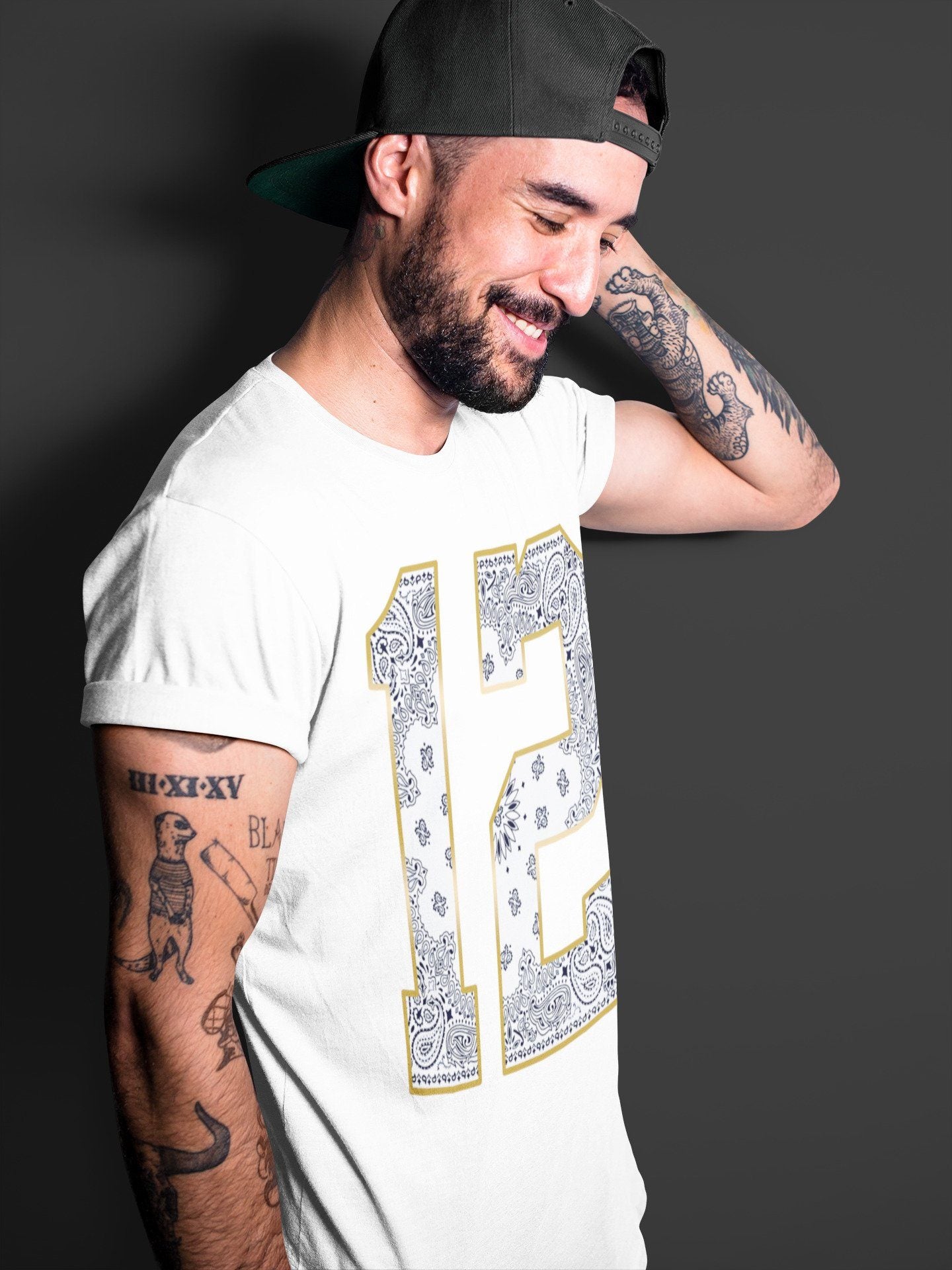 Bandana 12 Unisex Tops - Air Jordan 12 Royalty